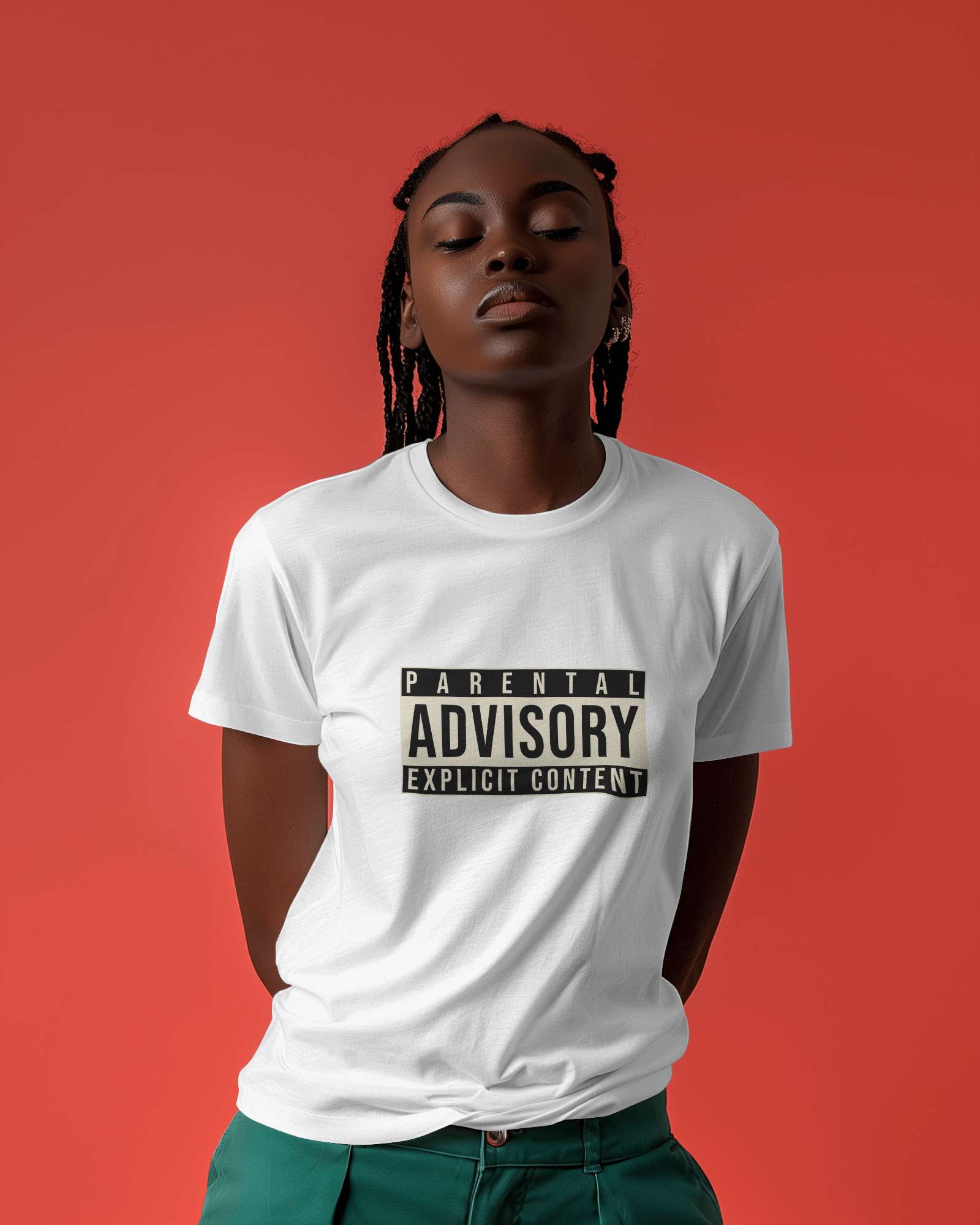 Parental Advisory Oversized Tee