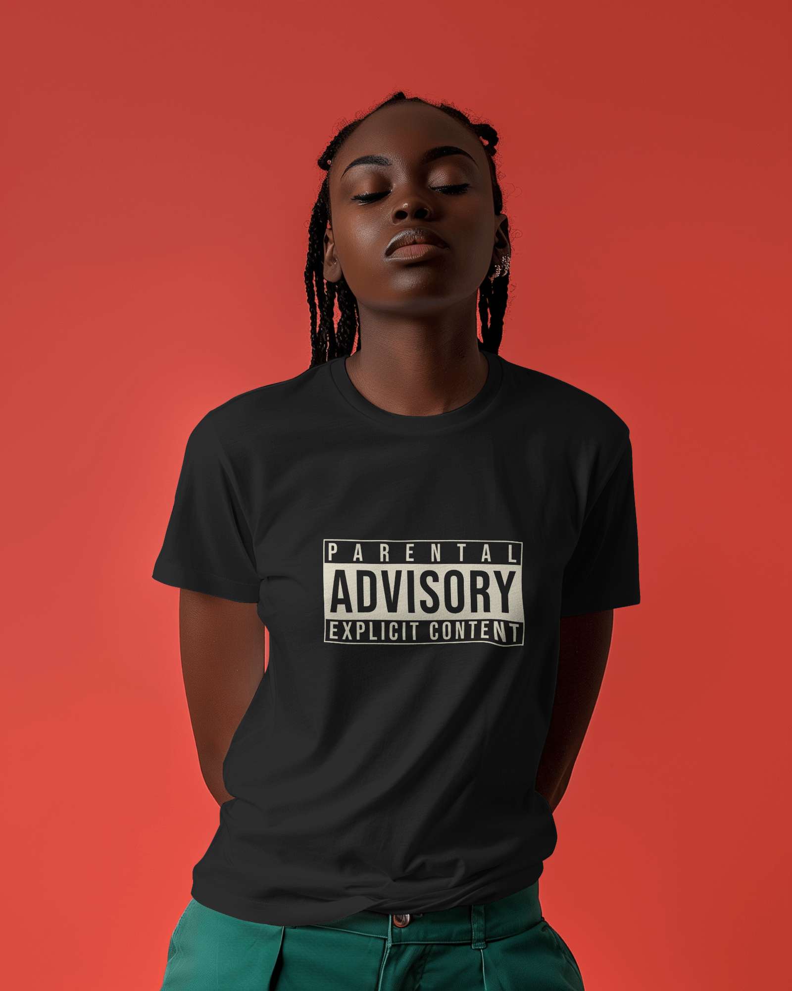 Parental Advisory Oversized Tee