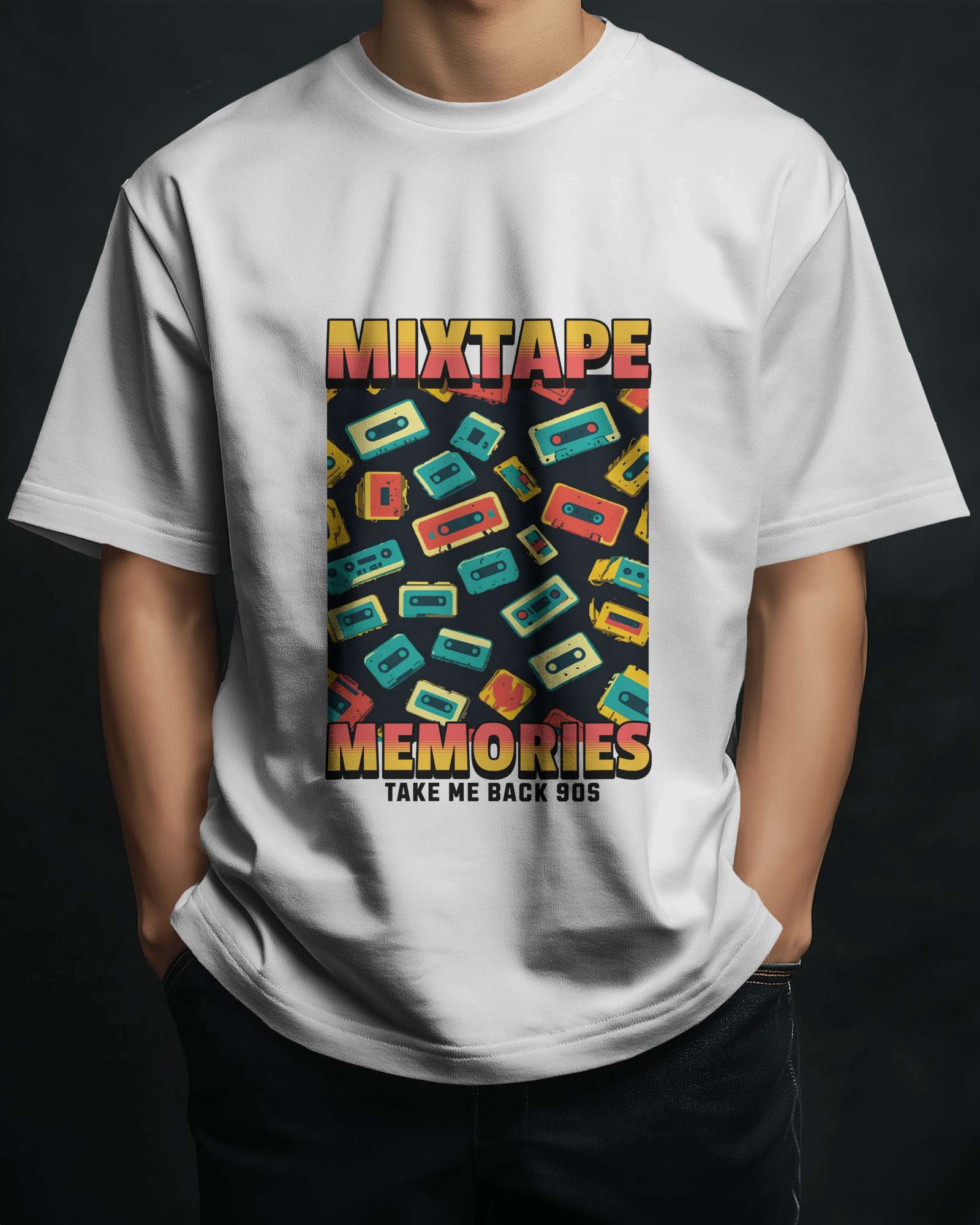 Mixtape Memories Oversized Tee