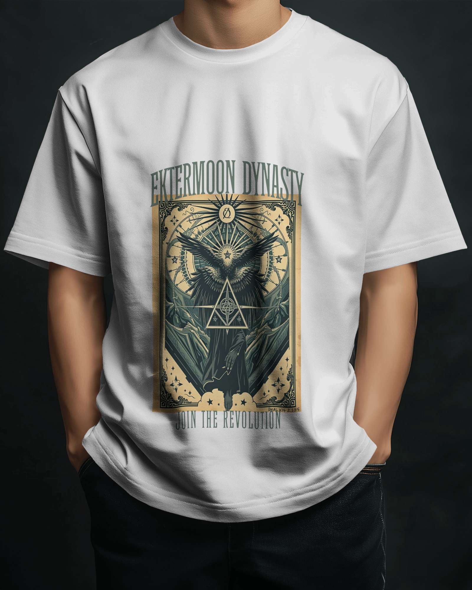 Ektermoon Dynasty oversized tee