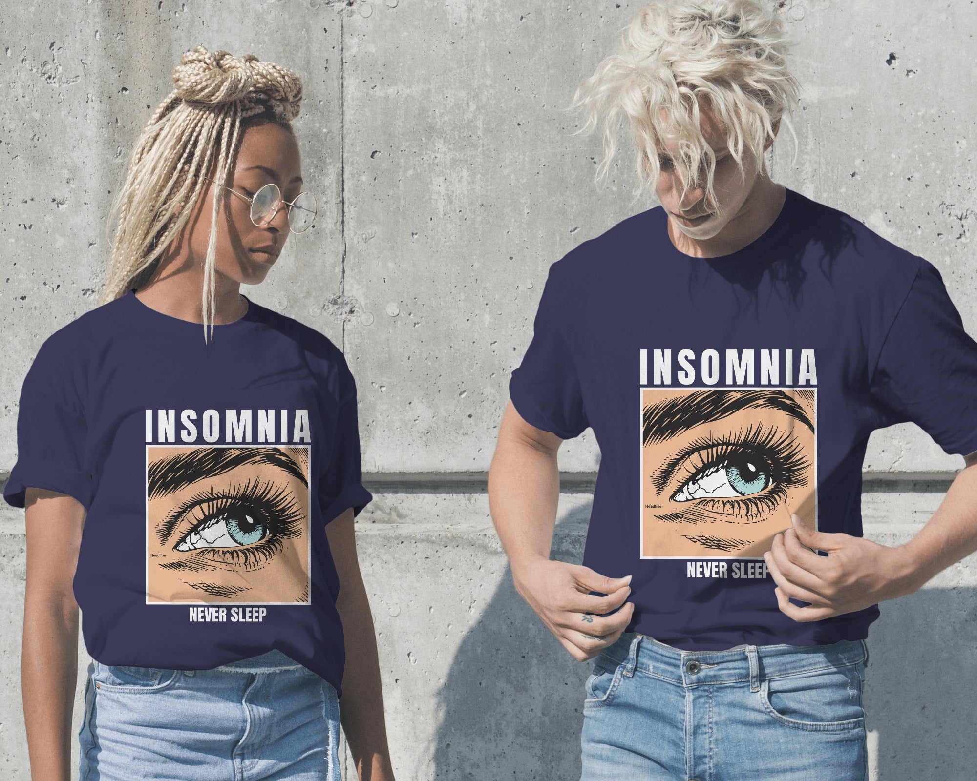 INSOMNIA Oversized Tee