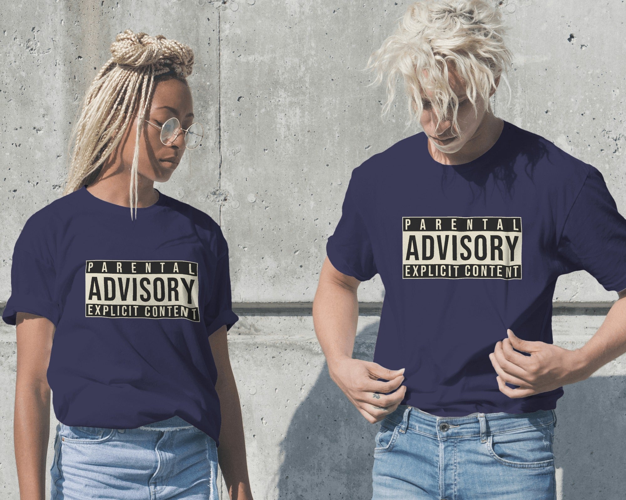 Parental Advisory Oversized Tee