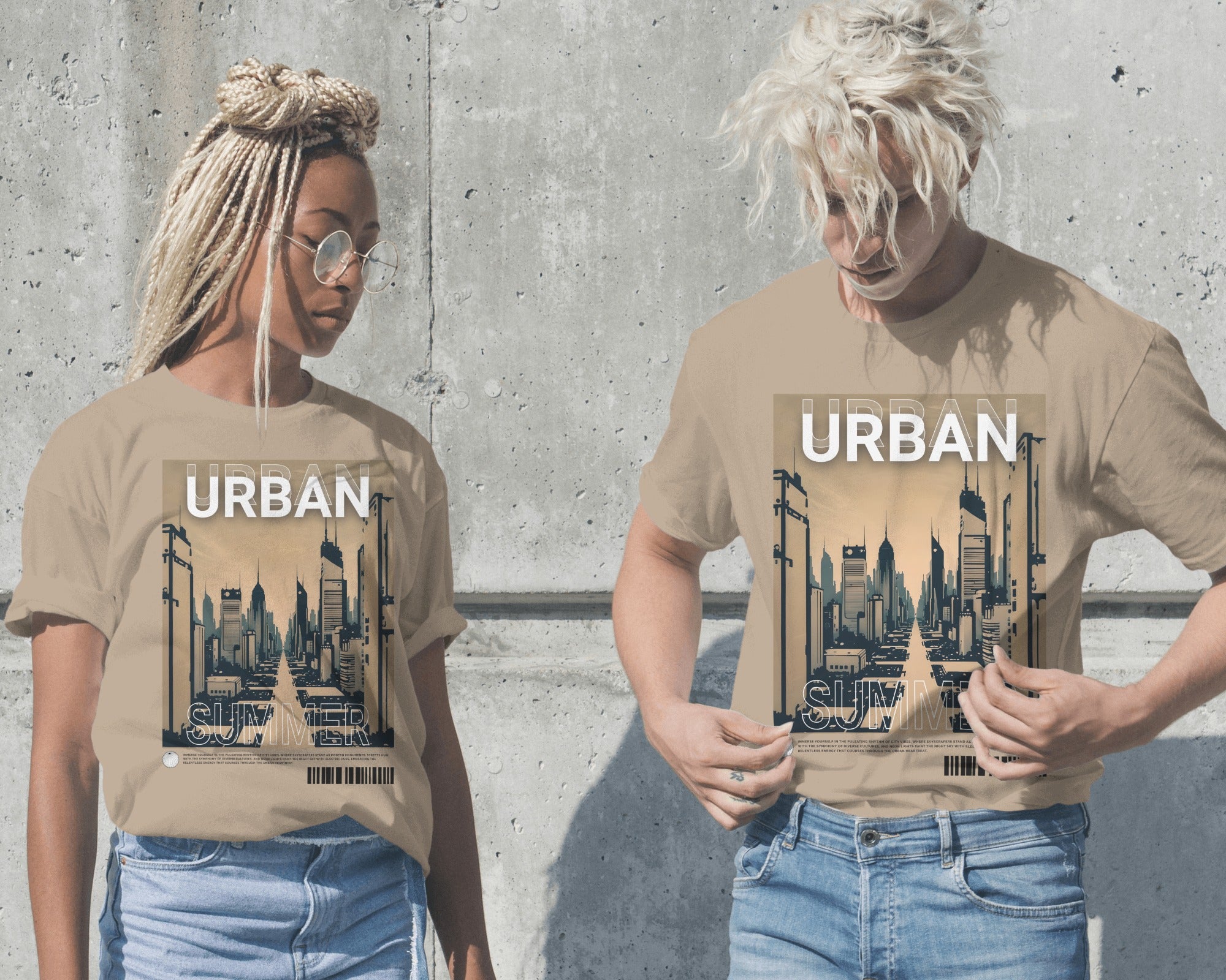 Urban Summer Oversized Tee