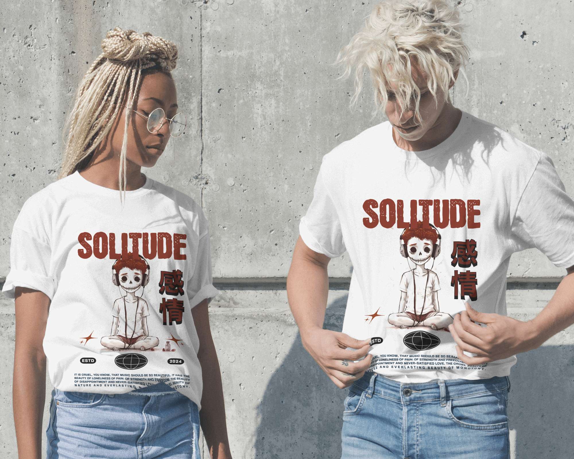 Solitude Oversized Tee