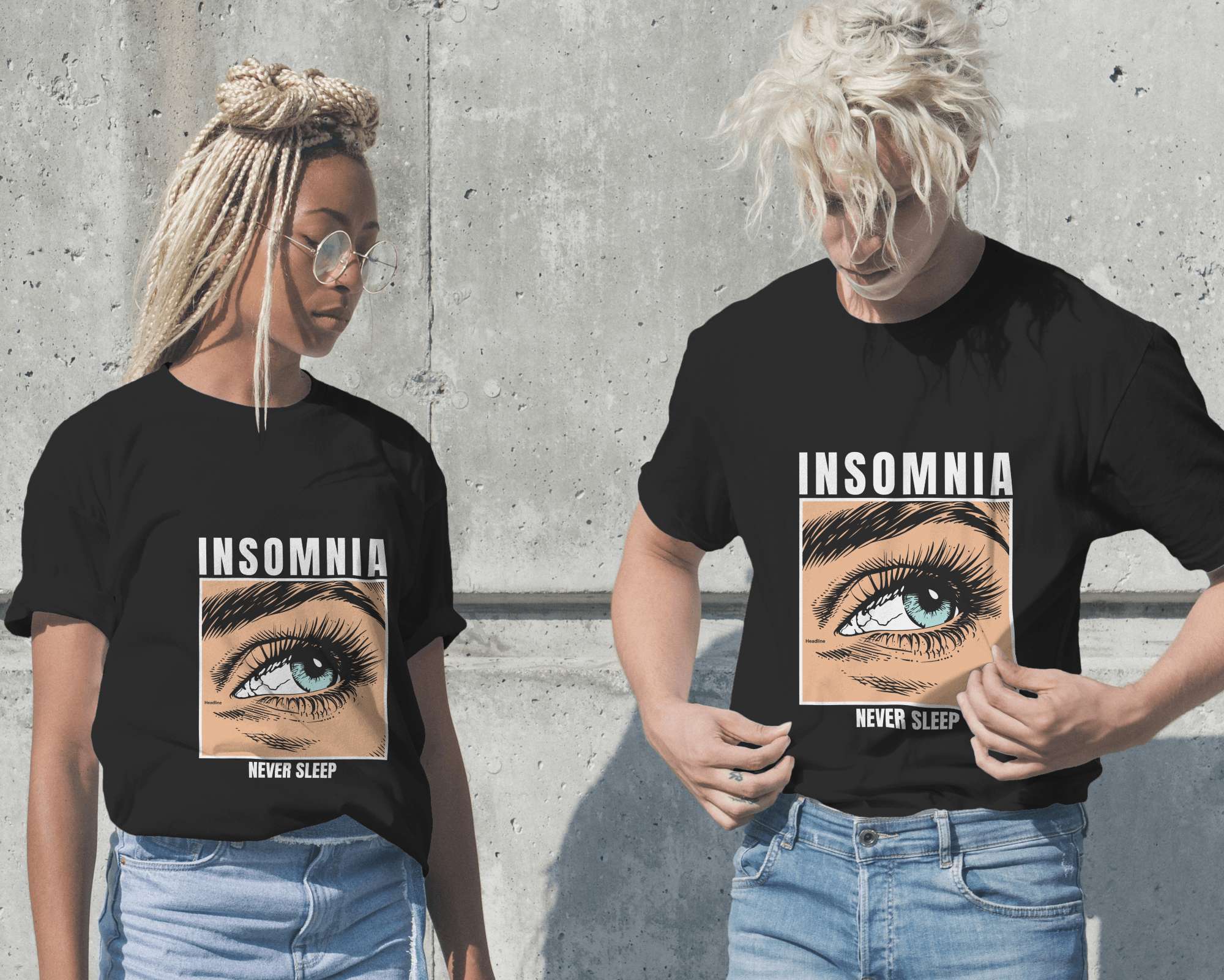 INSOMNIA Oversized Tee