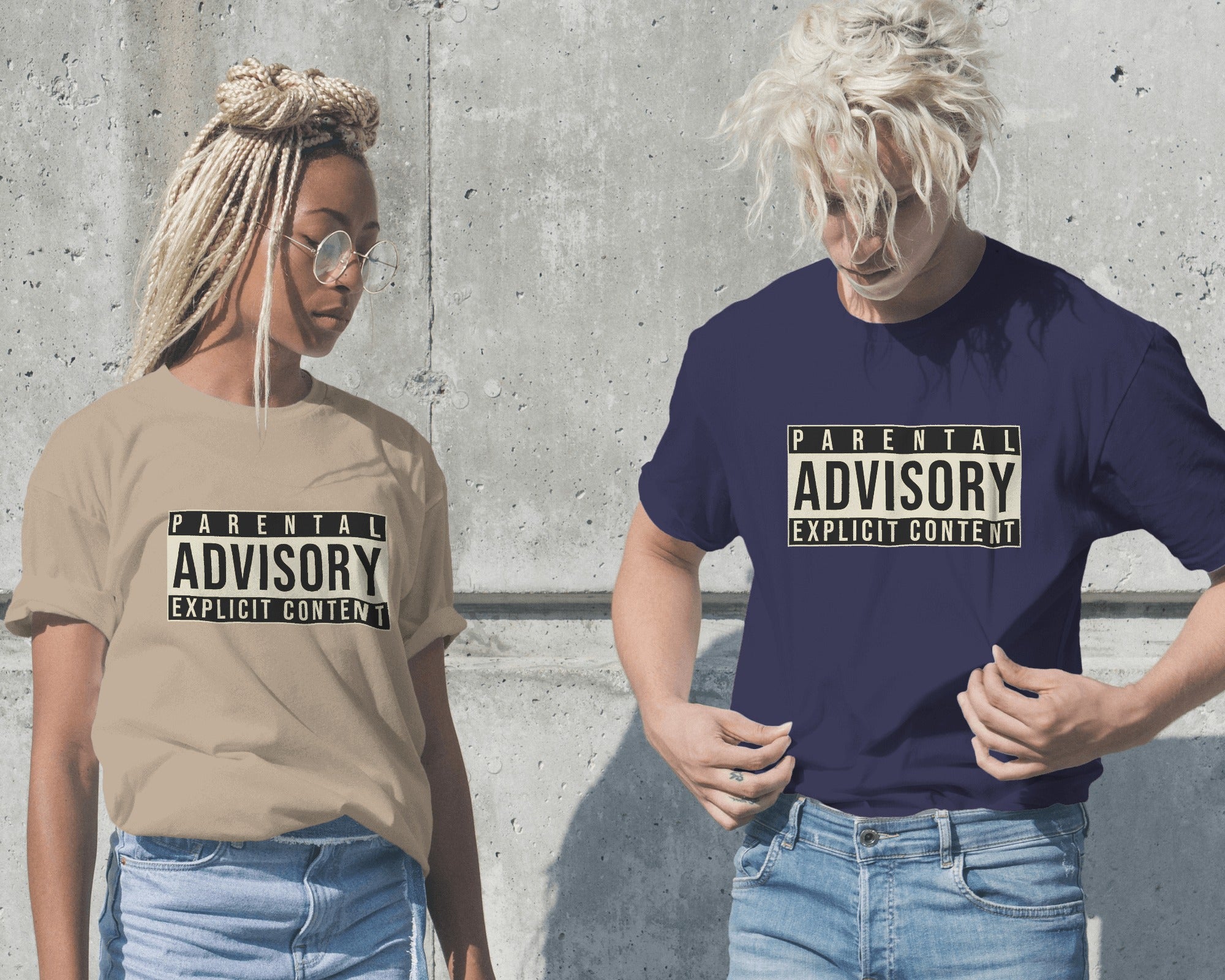 Parental Advisory Oversized Tee