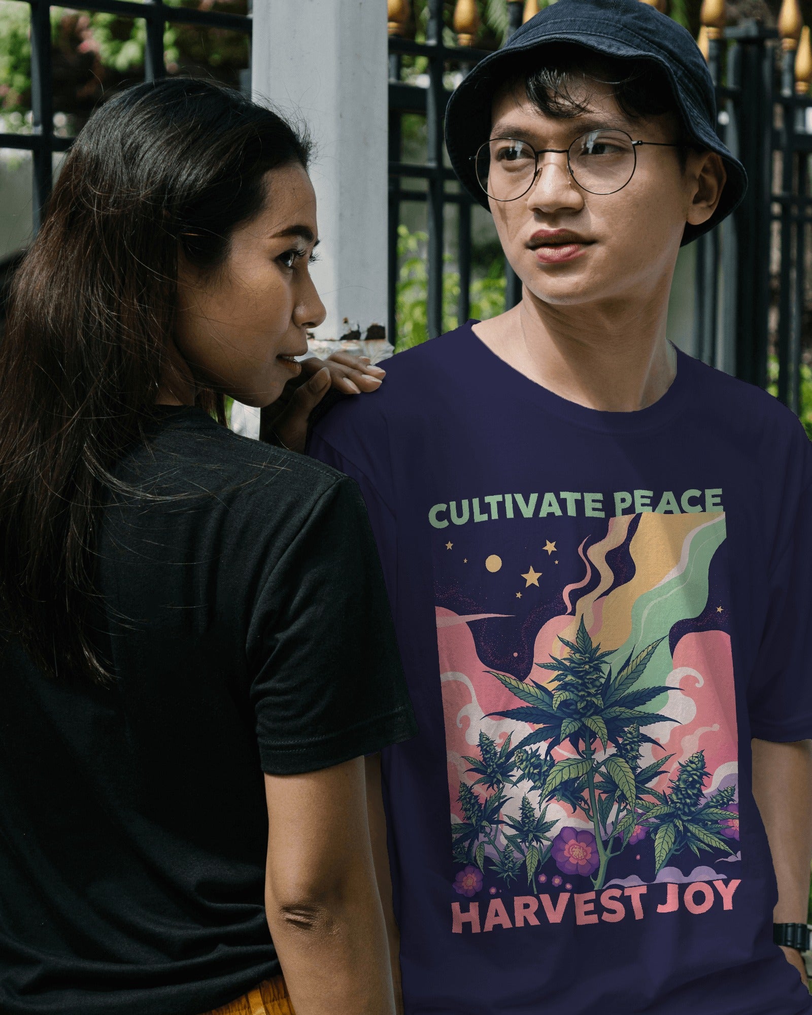 Cultivate Peace Oversized Tee