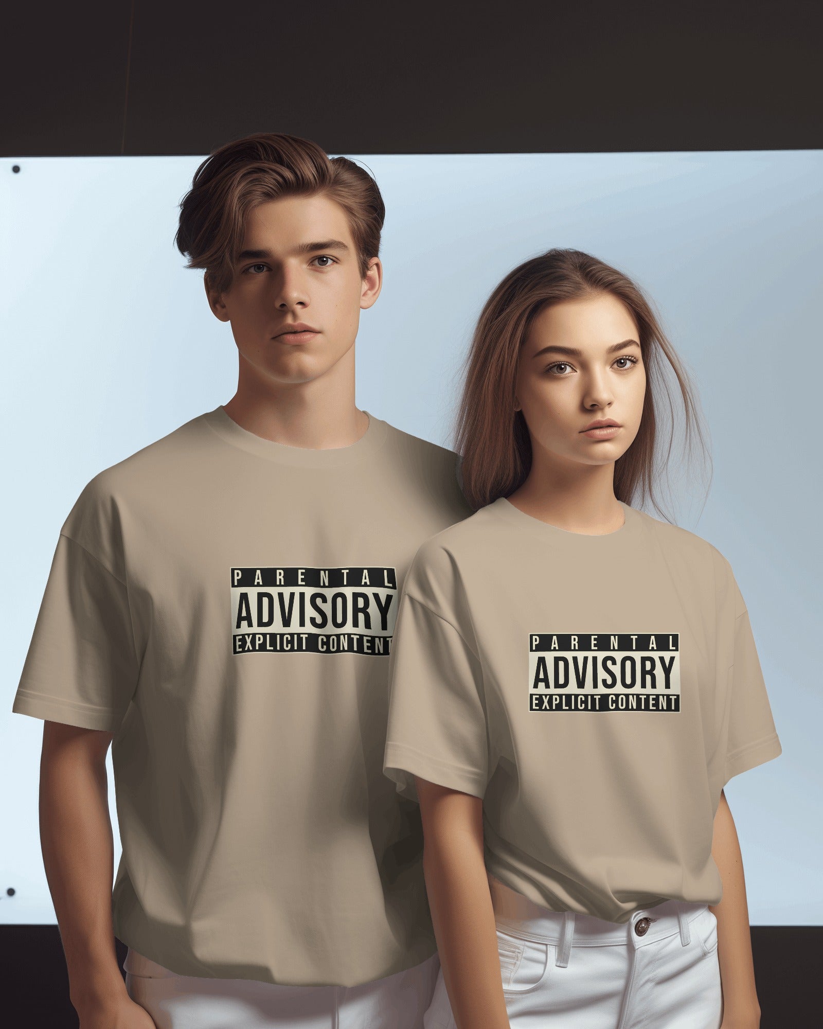 Parental Advisory Oversized Tee