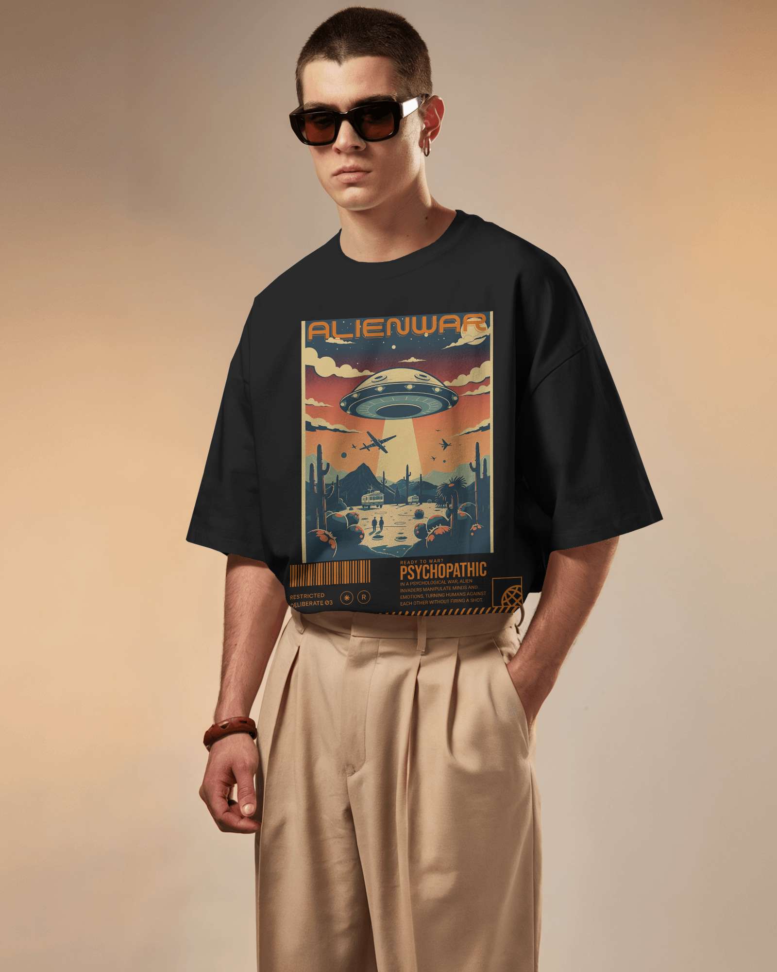 Alienwar Oversized Tee