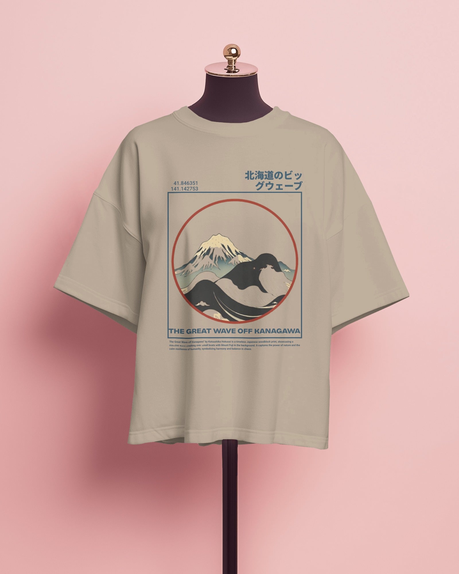 Kanagawa Oversized Tee