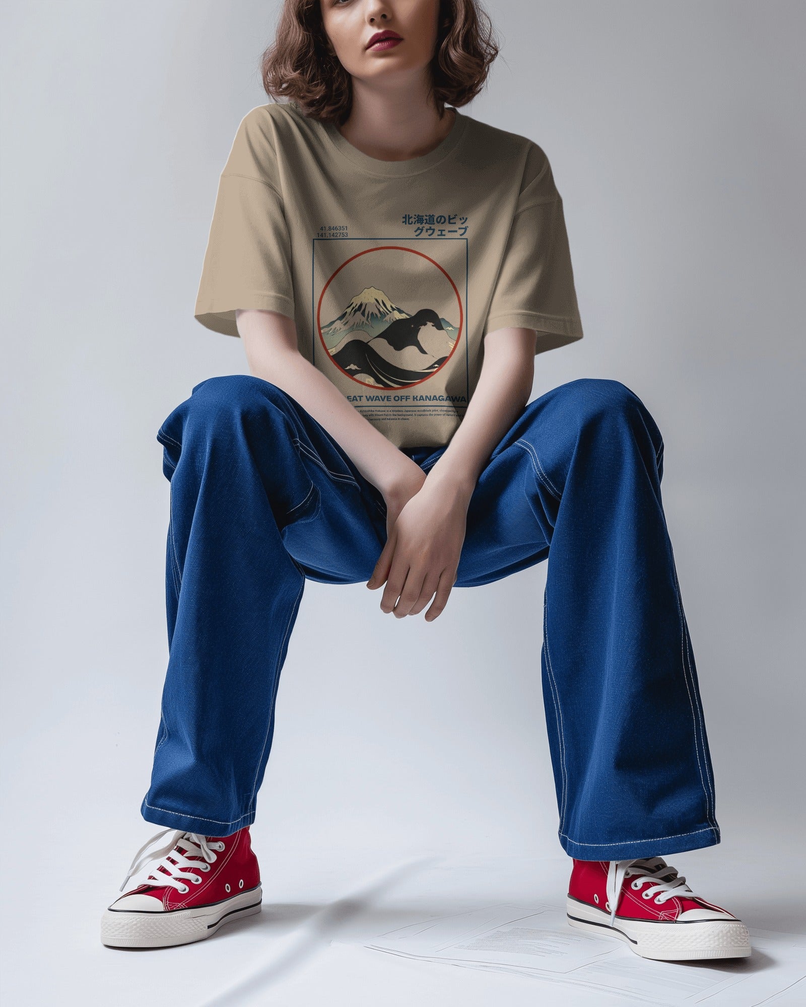 Kanagawa Oversized Tee