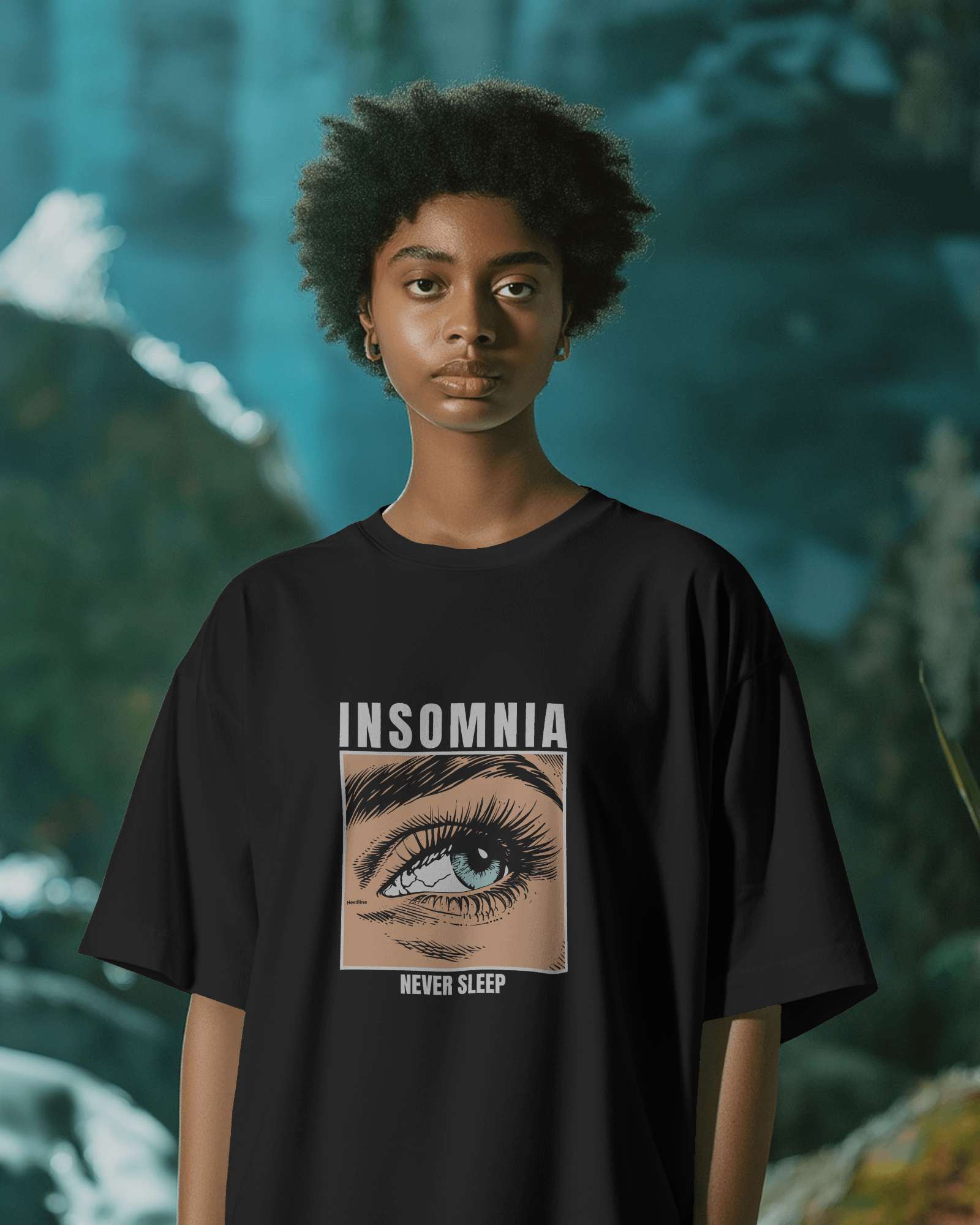 INSOMNIA Oversized Tee