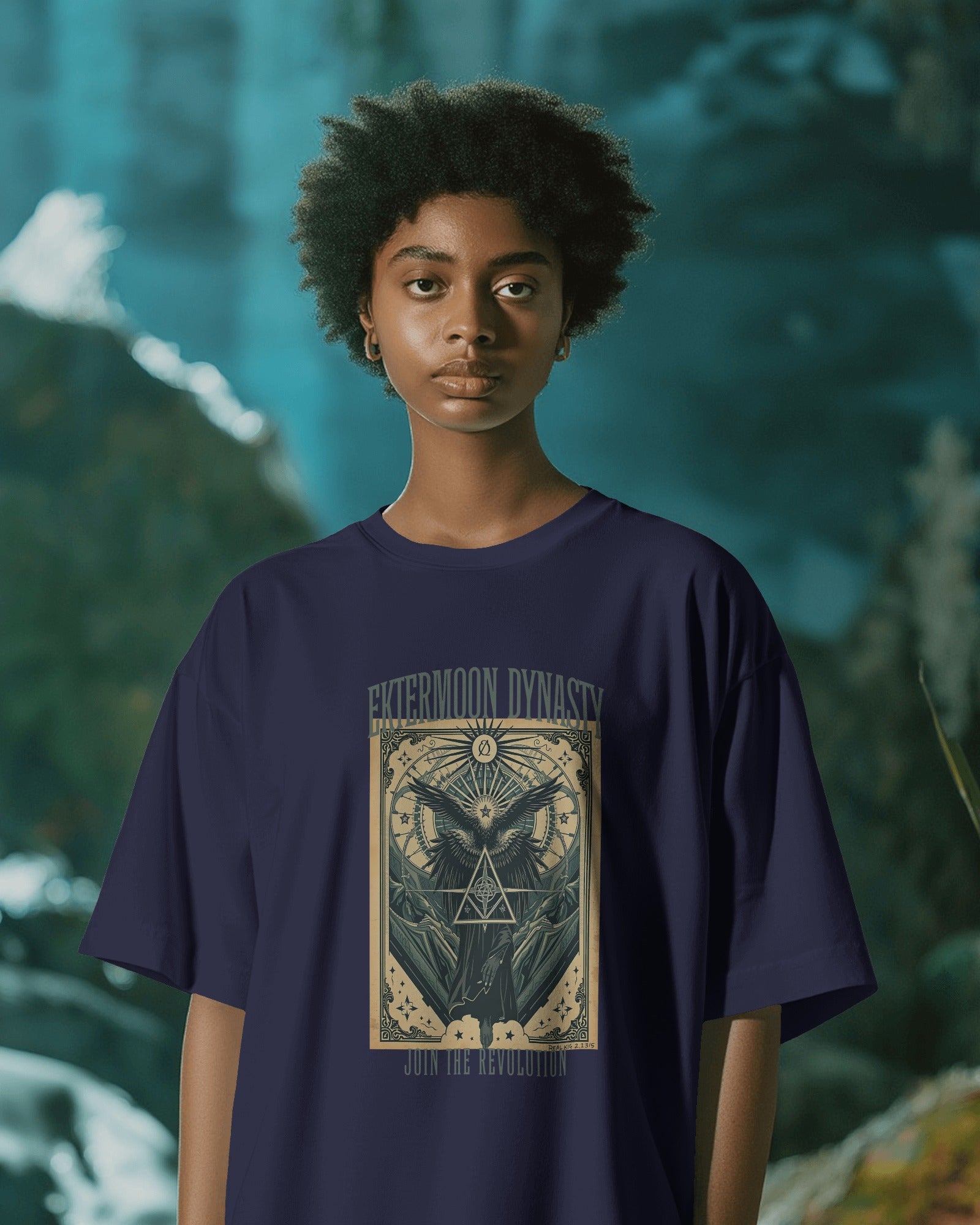 Ektermoon Dynasty oversized tee