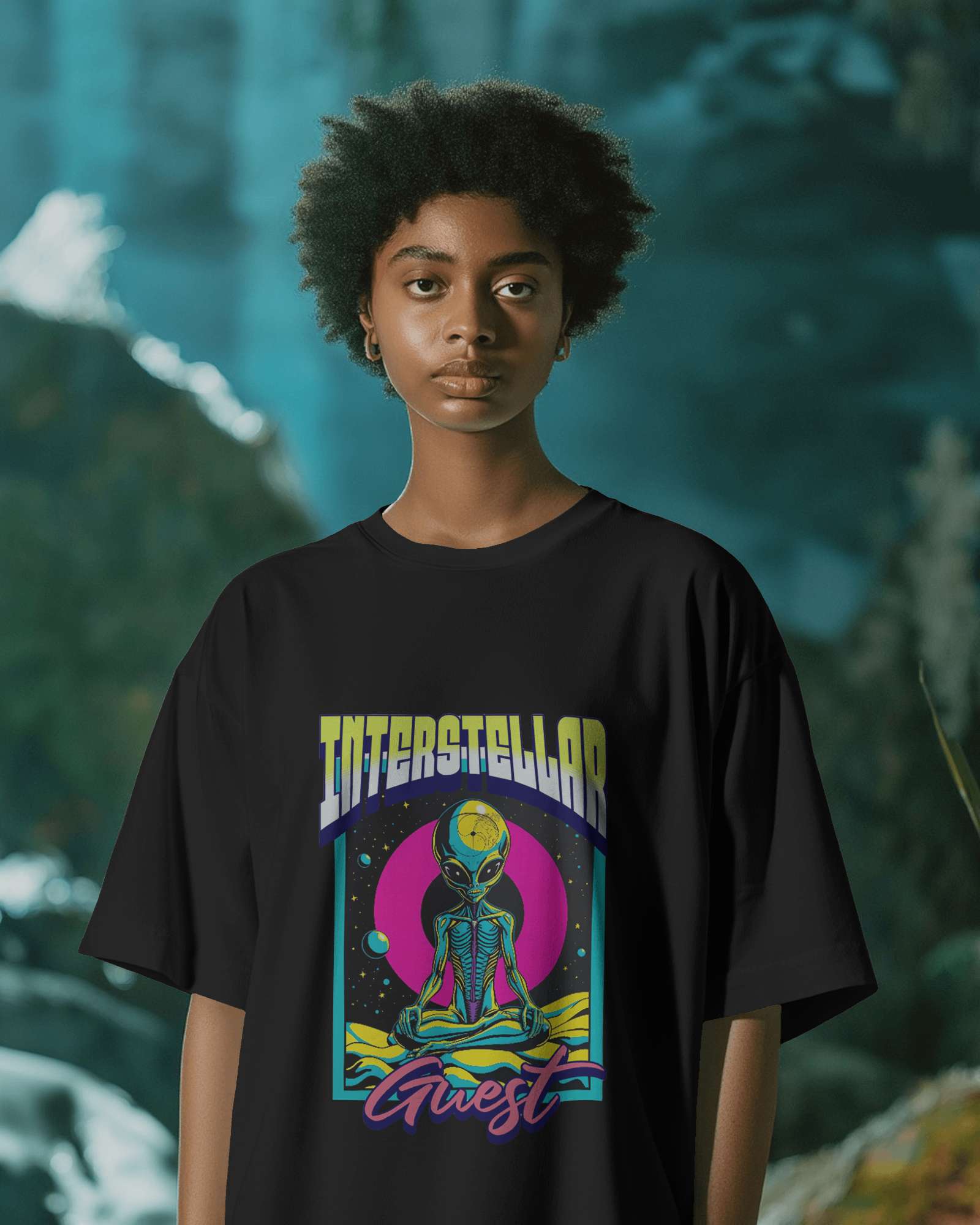 Interstellar Guest Oversized Tee