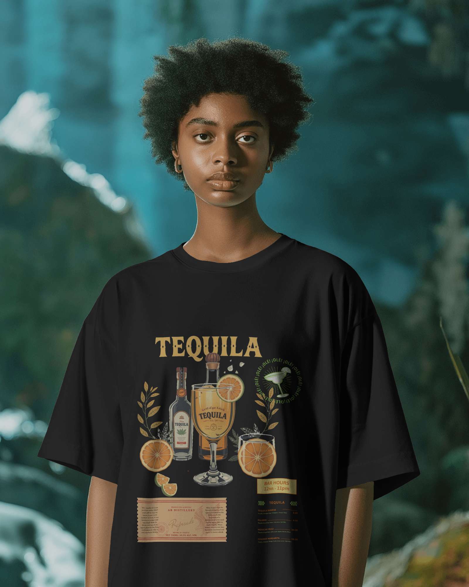 Tequila Oversized Tee