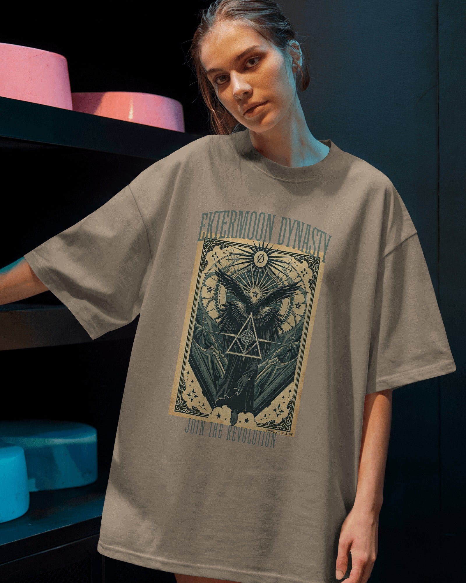 Ektermoon Dynasty oversized tee