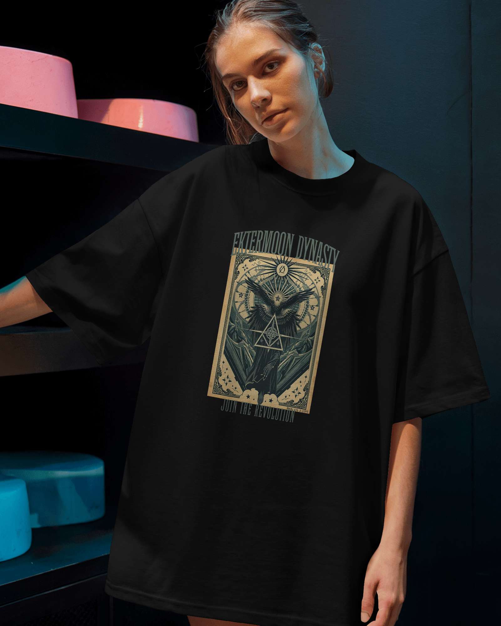 Ektermoon Dynasty oversized tee