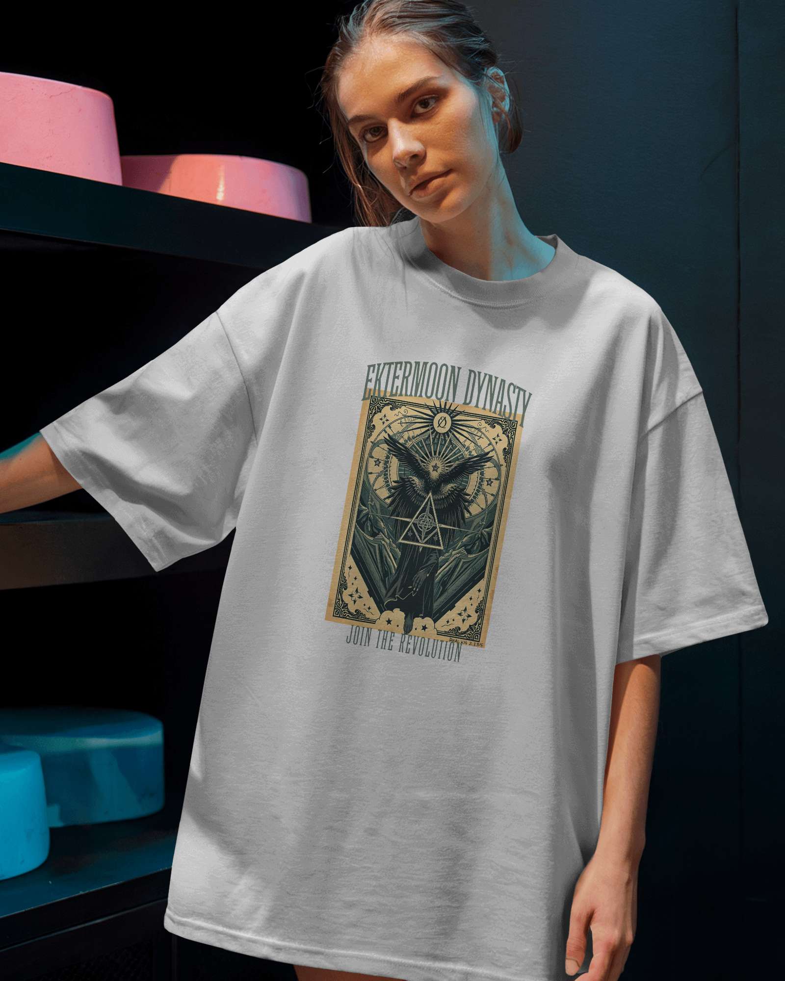 Ektermoon Dynasty oversized tee