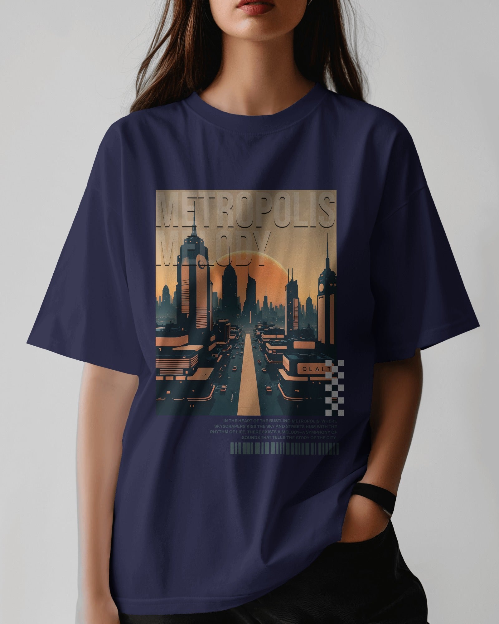 Metropolis Melody Oversized Tee