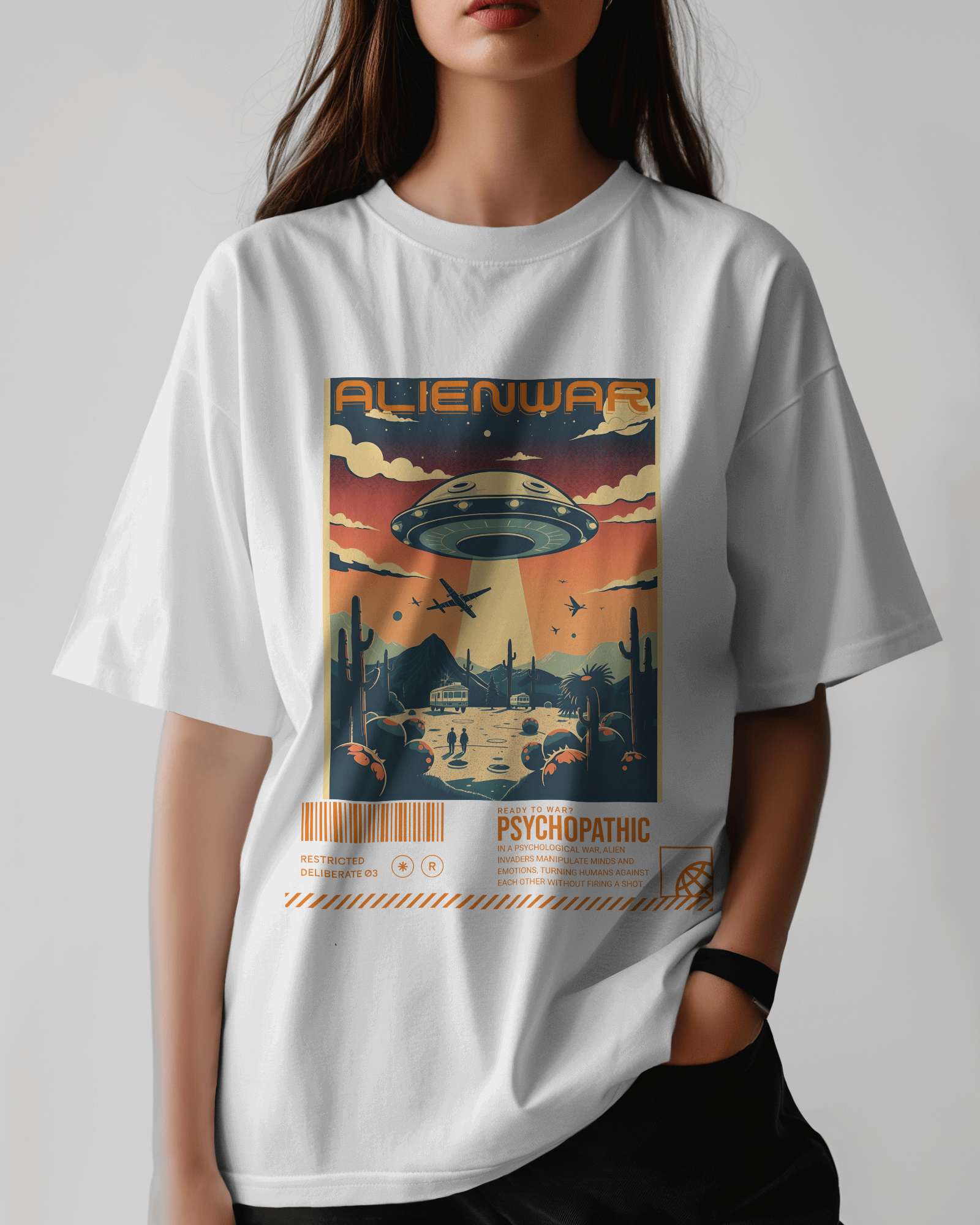 Alienwar Oversized Tee