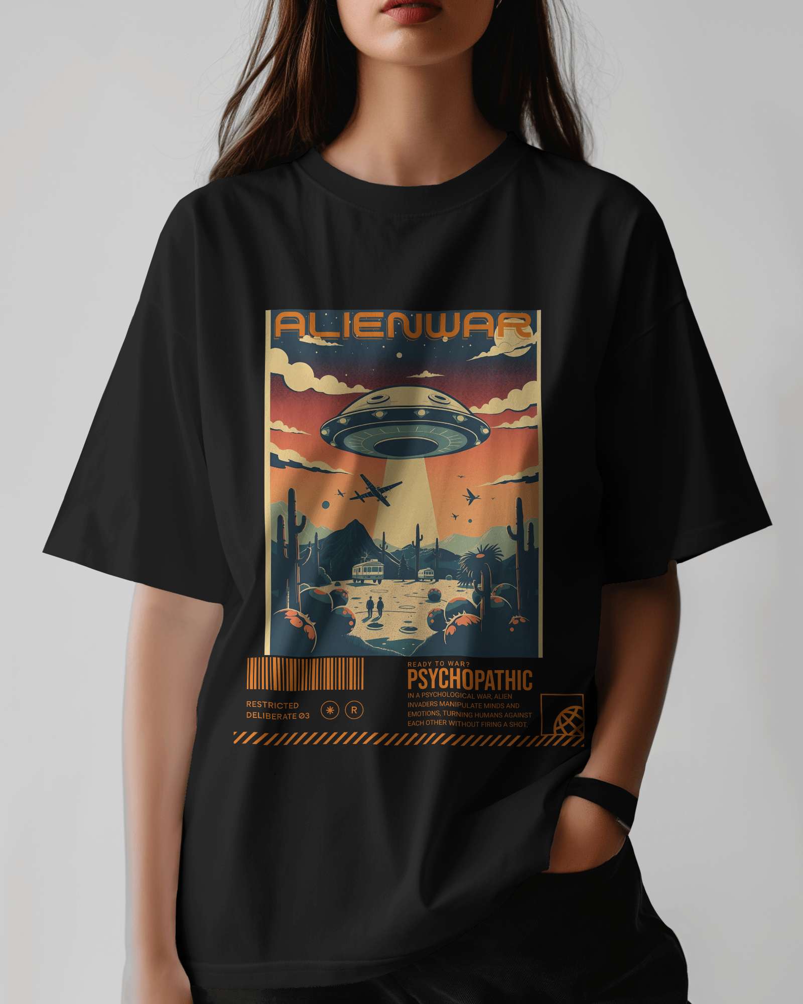 Alienwar Oversized Tee