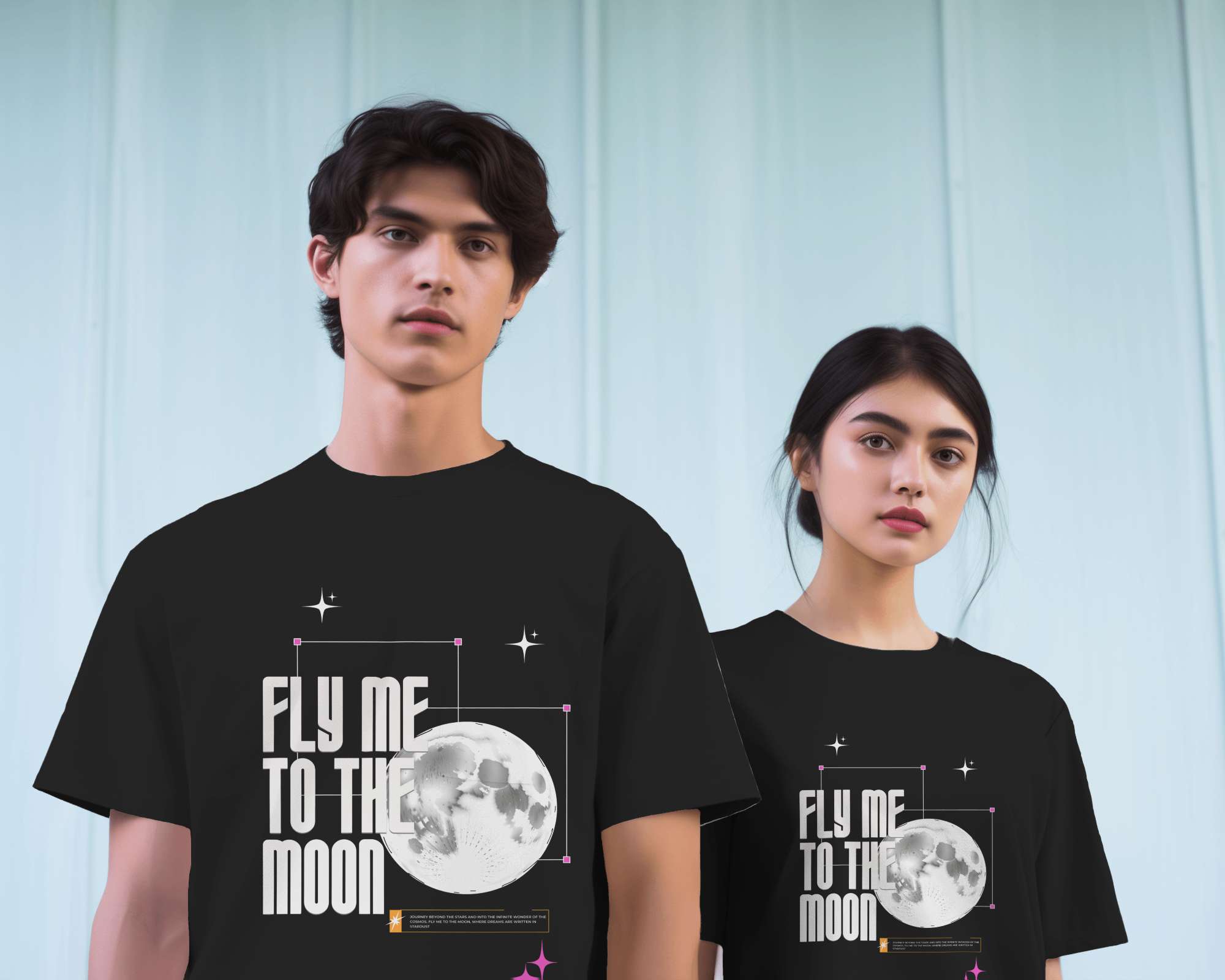 Fly me to the Moon Oversized Tee