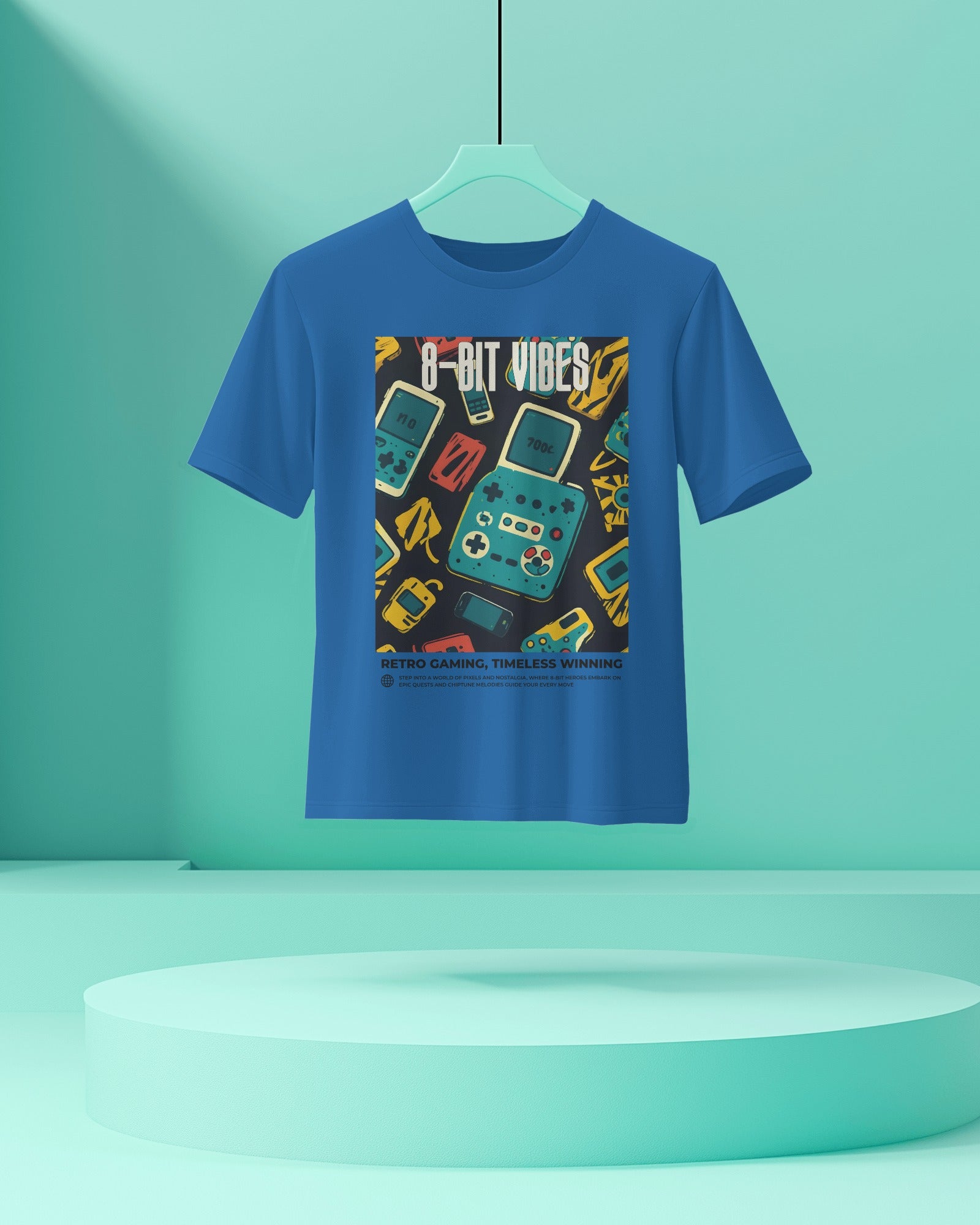 8-BIT VIBES Oversized Tshirt