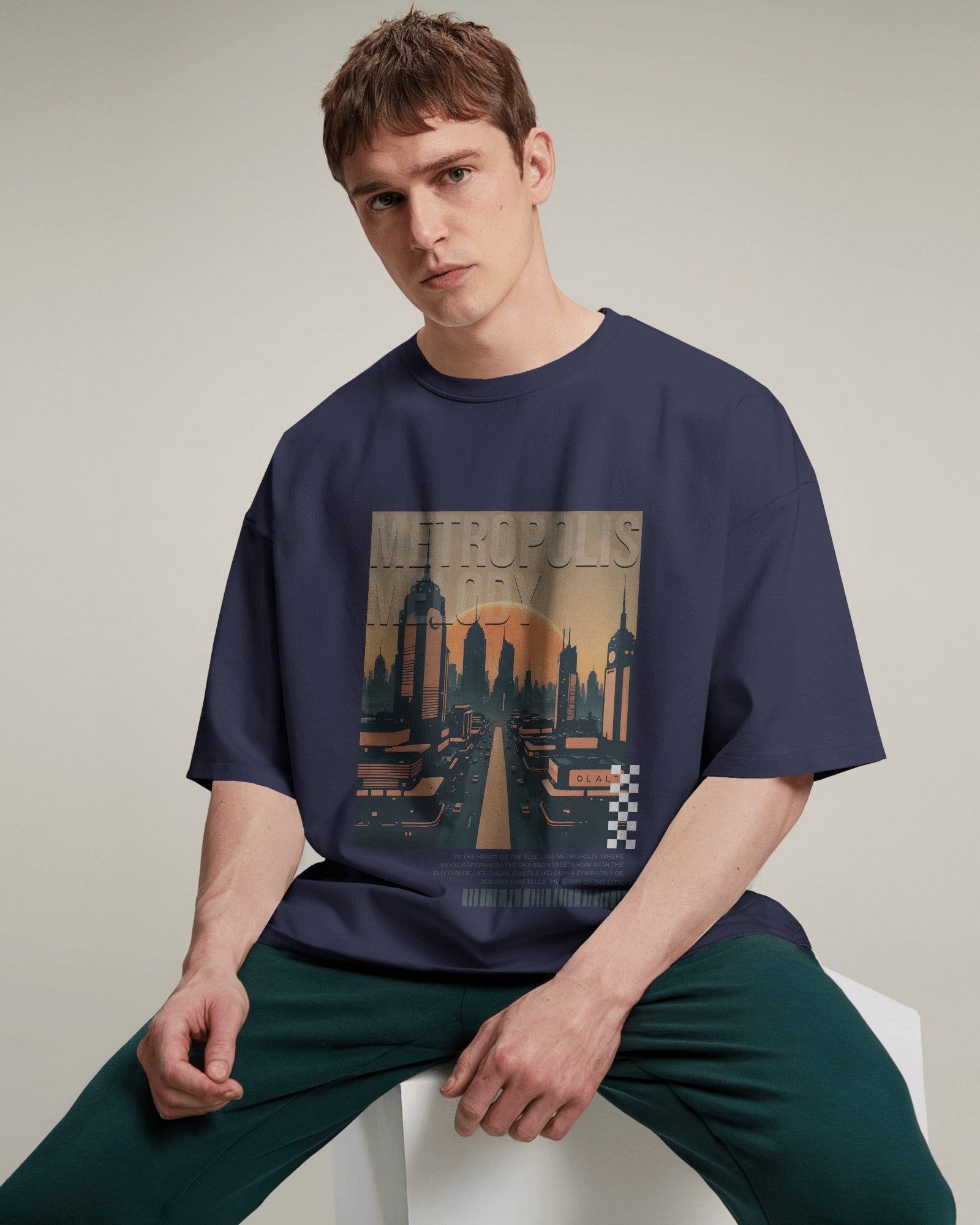 Metropolis Melody Oversized Tee