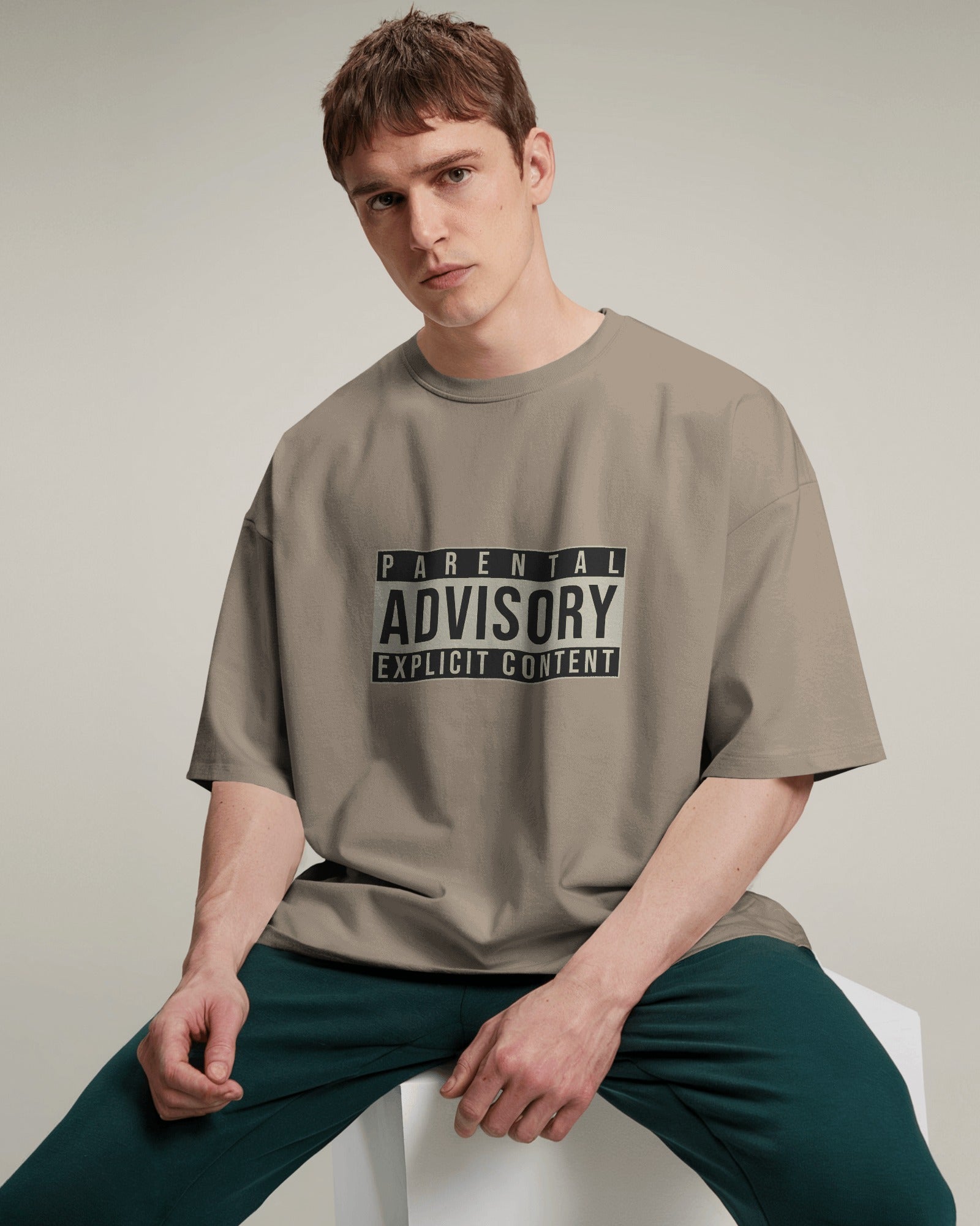 Parental Advisory Oversized Tee