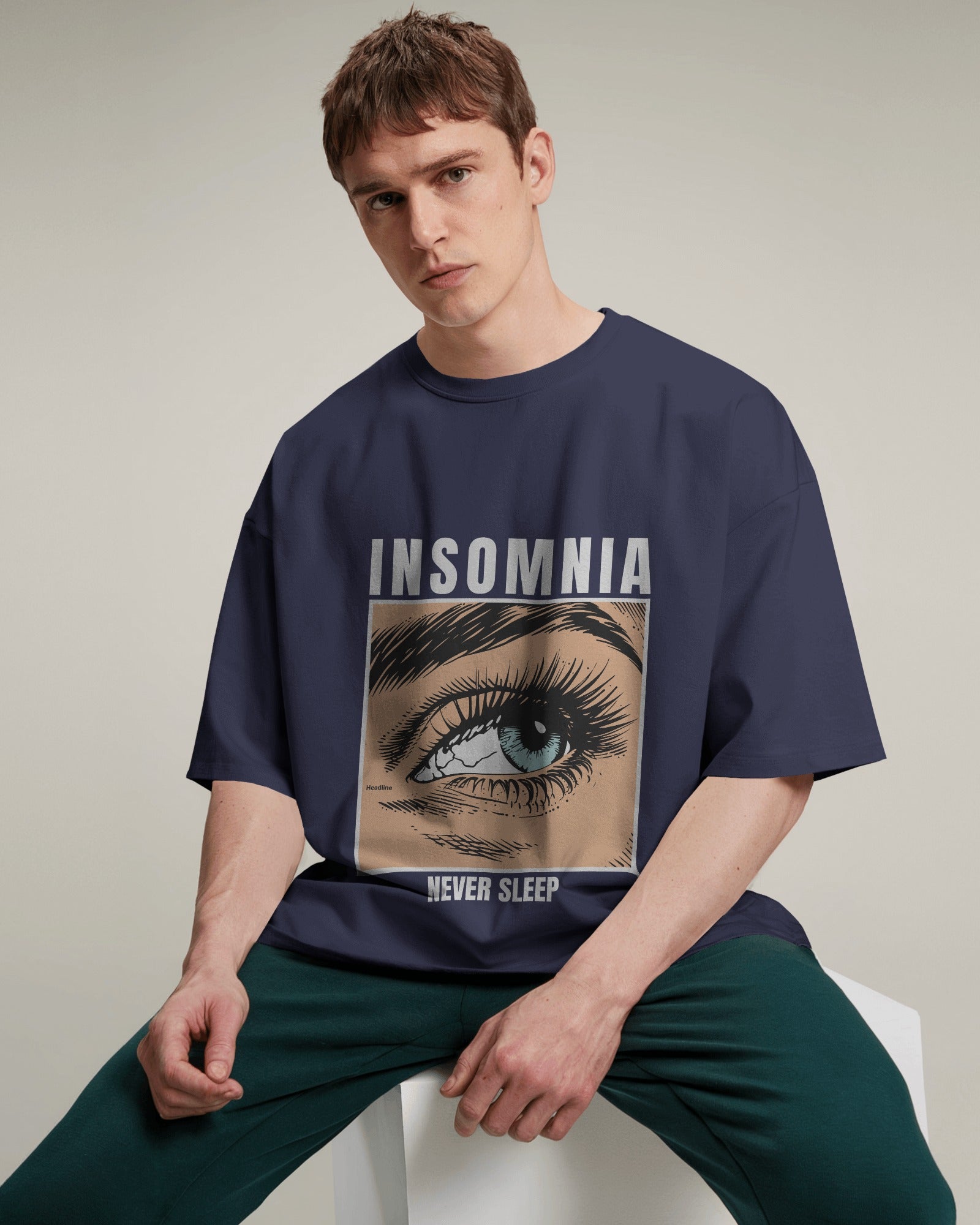 INSOMNIA Oversized Tee