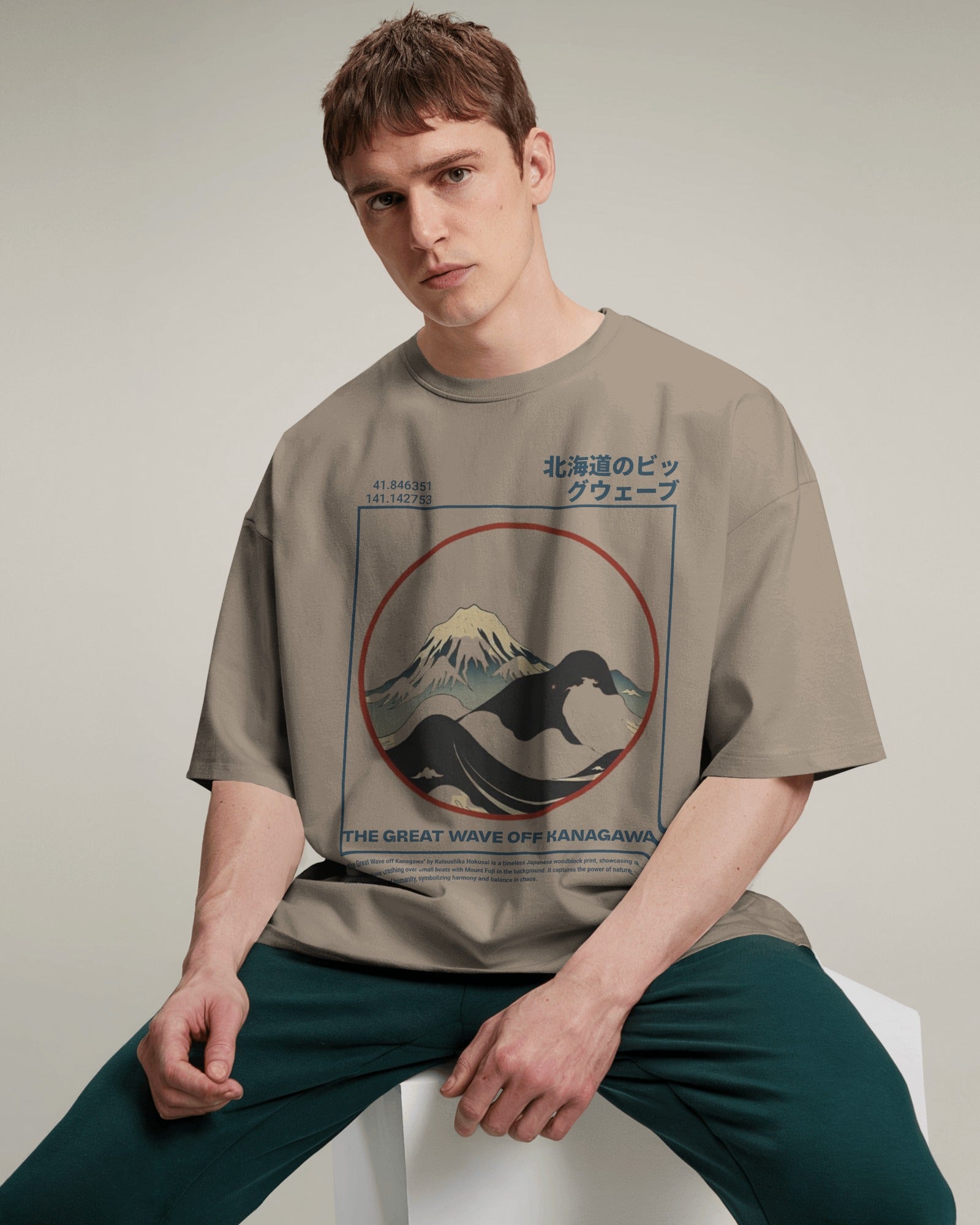 Kanagawa Oversized Tee