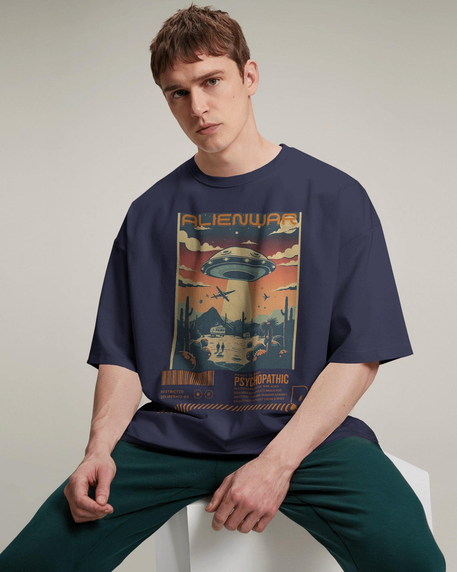 Alienwar Oversized Tee