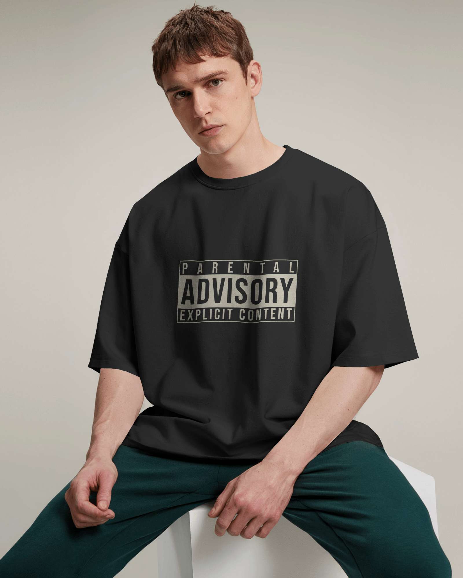 Parental Advisory Oversized Tee