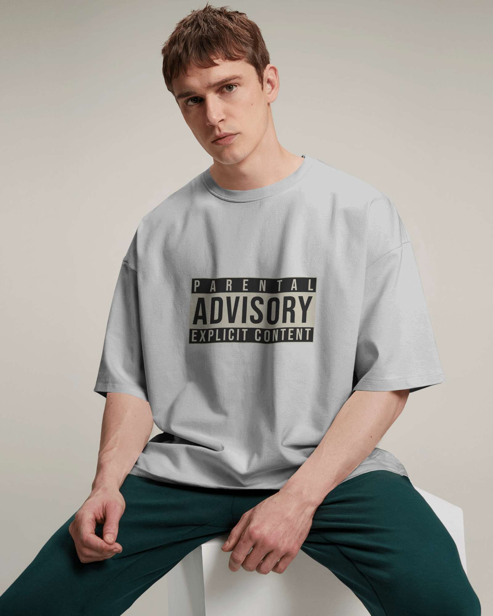 Parental Advisory Oversized Tee