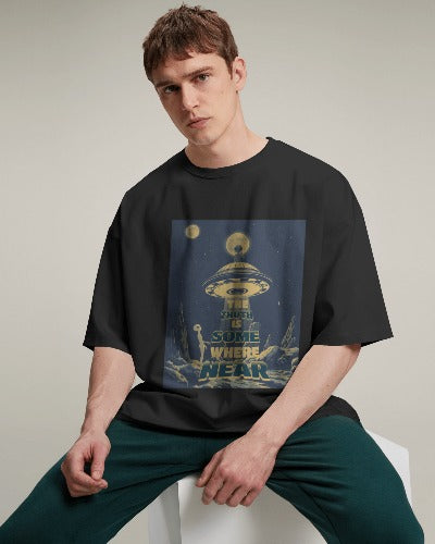 The Truth Is Near Oversized Tee