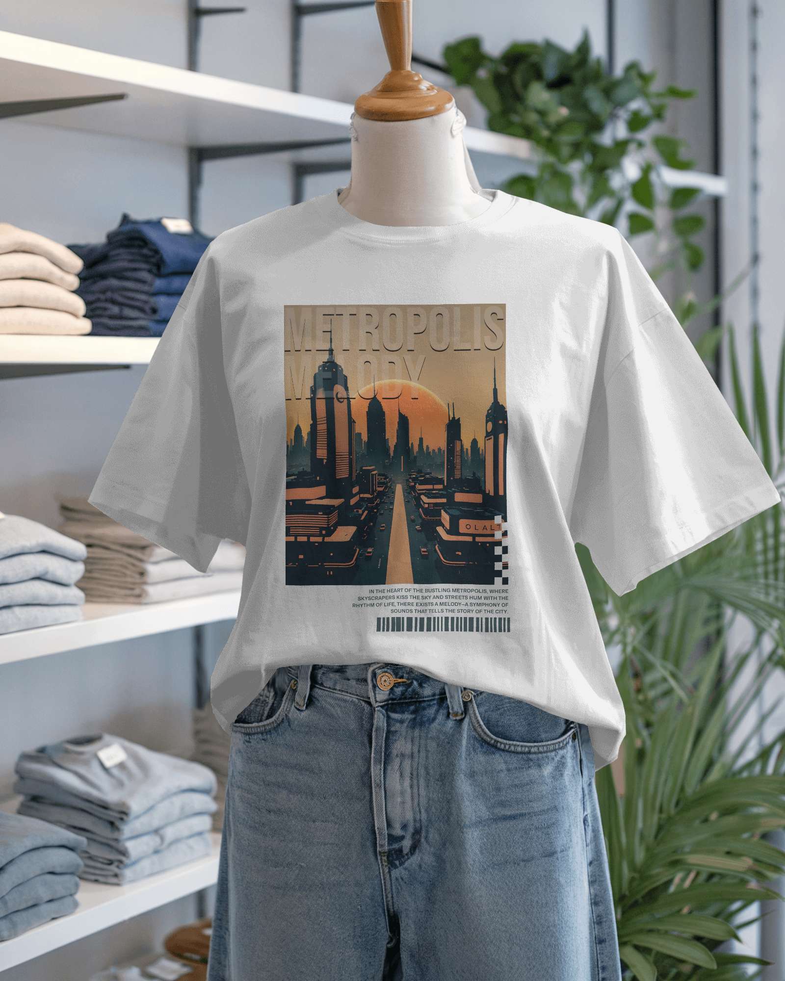 Metropolis Melody Oversized Tee