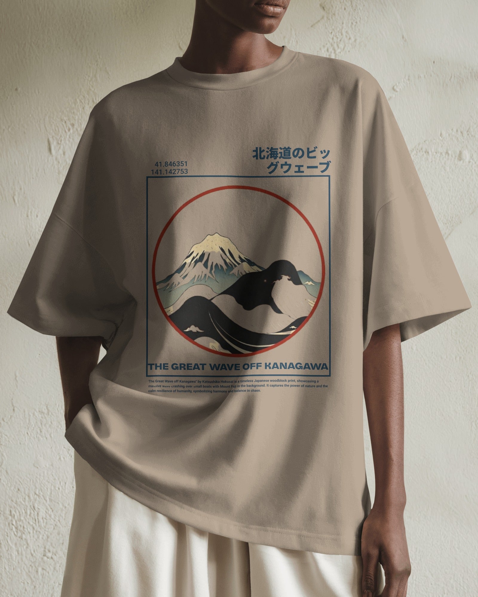 Kanagawa Oversized Tee