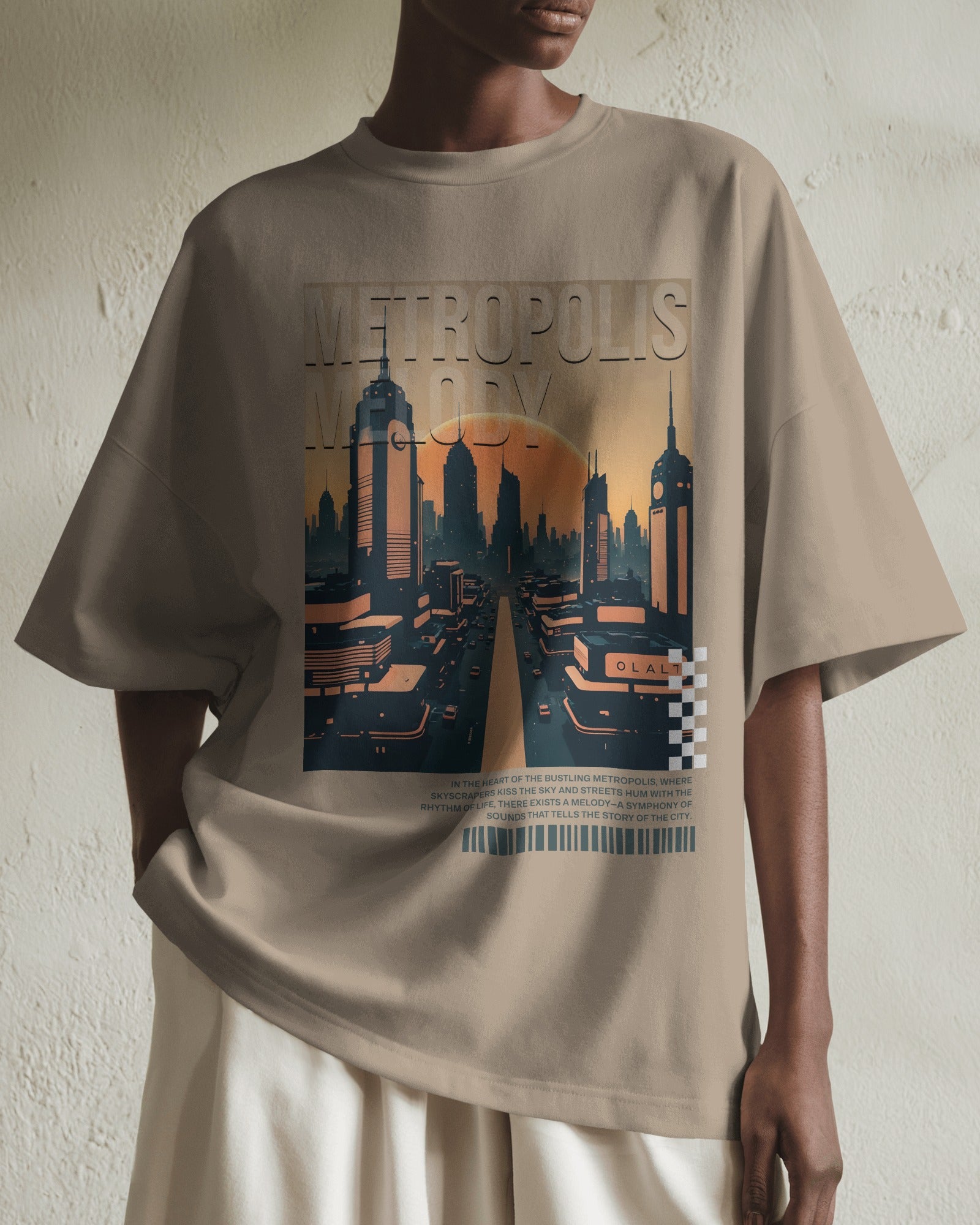 Metropolis Melody Oversized Tee