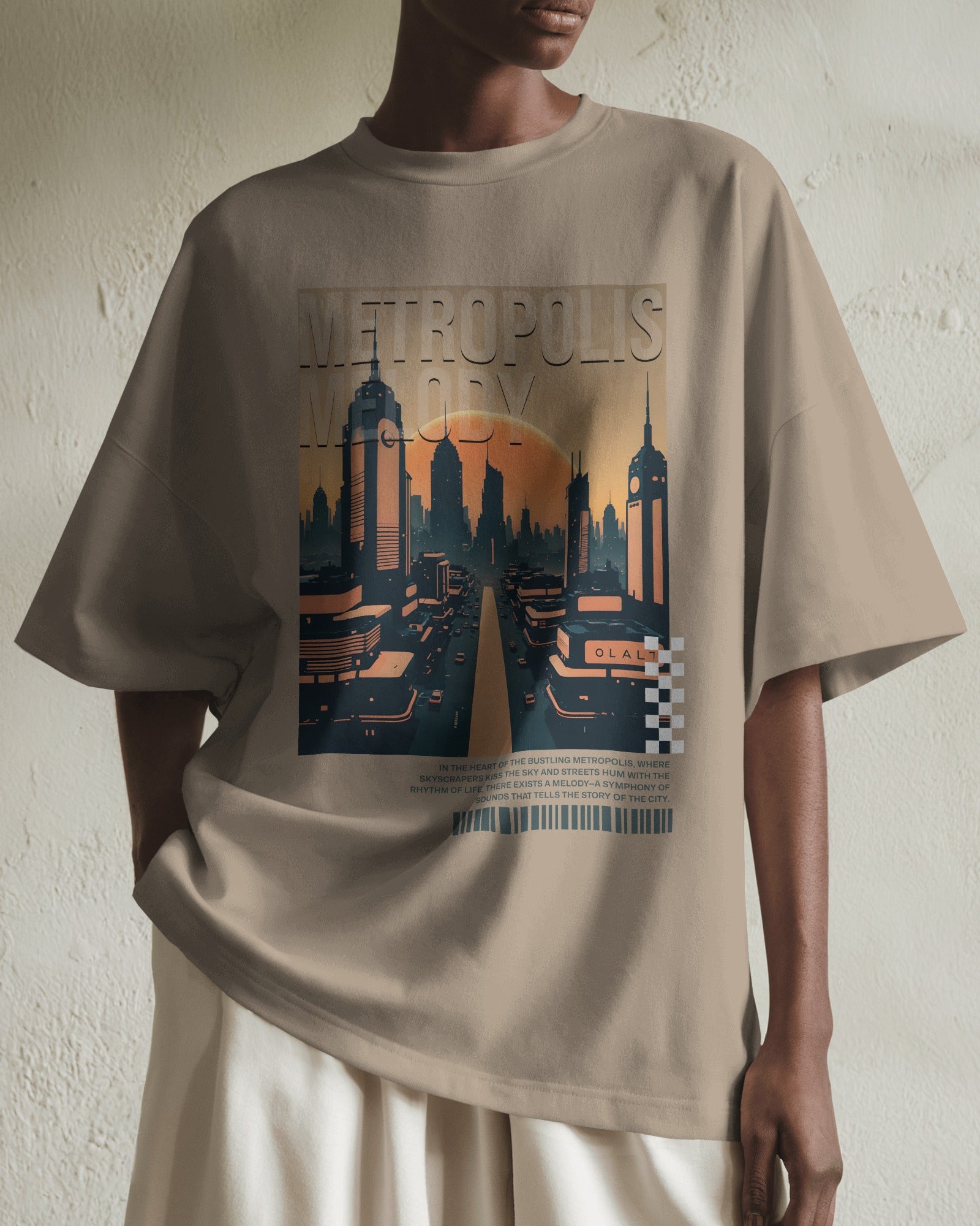 Metropolis Melody Oversized Tee