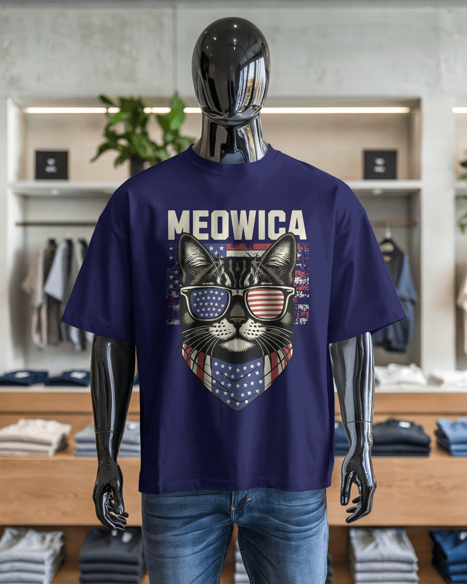 Meowica Oversized T shirt