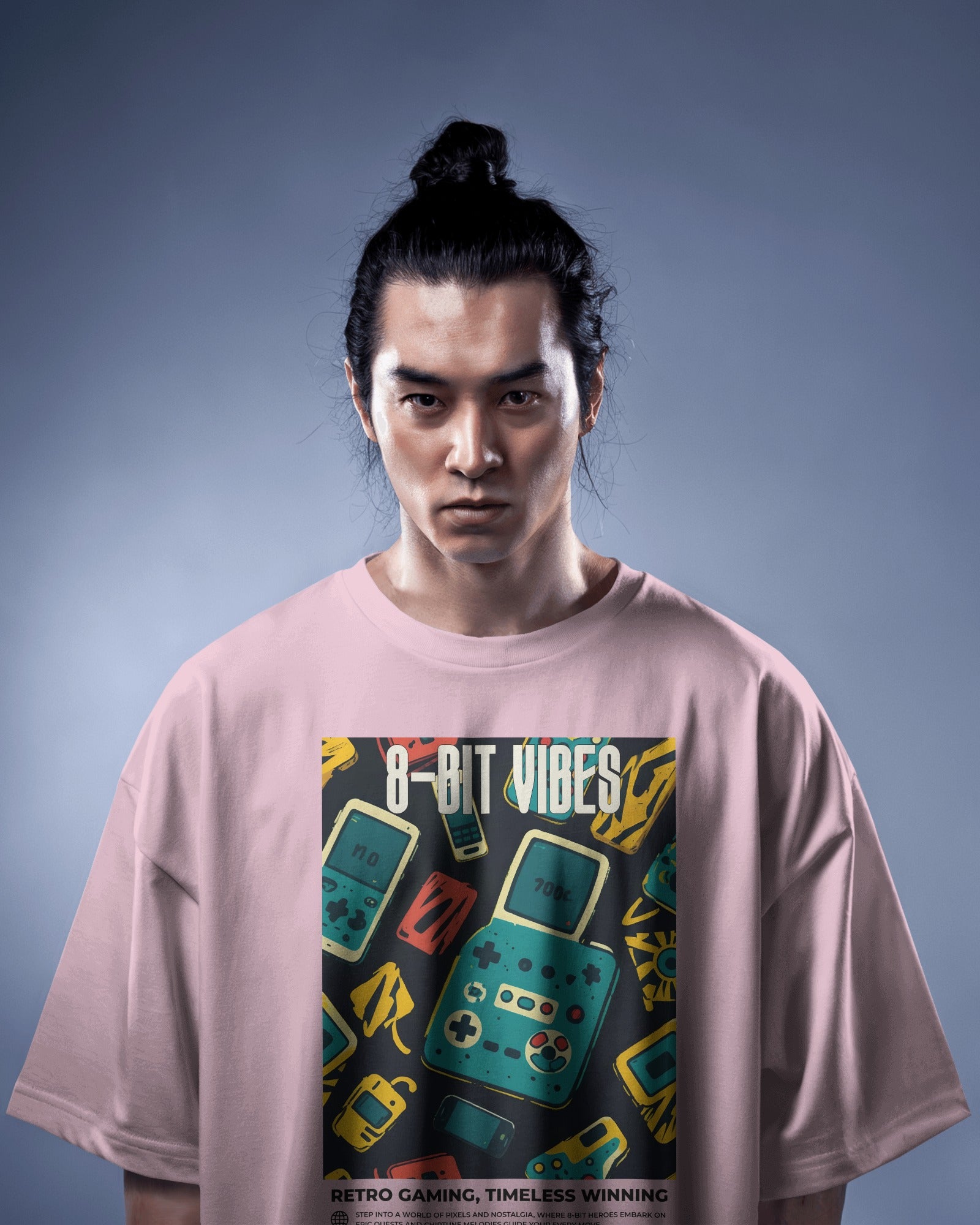 8-BIT VIBES Oversized Tshirt