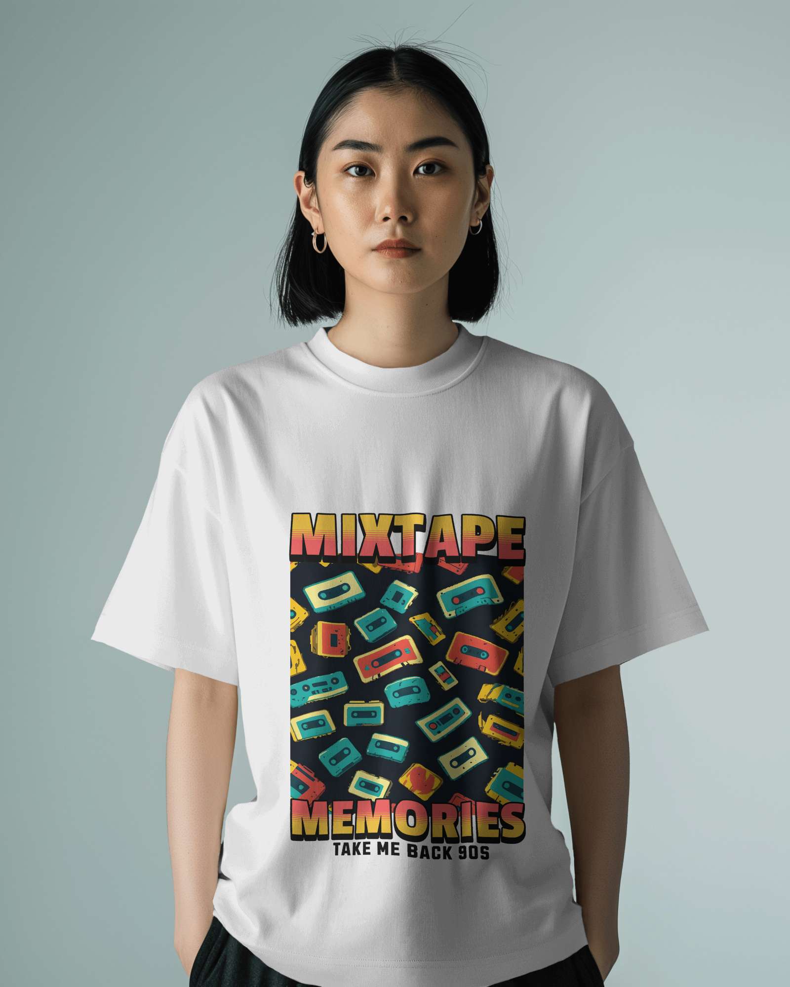 Mixtape Memories Oversized Tee