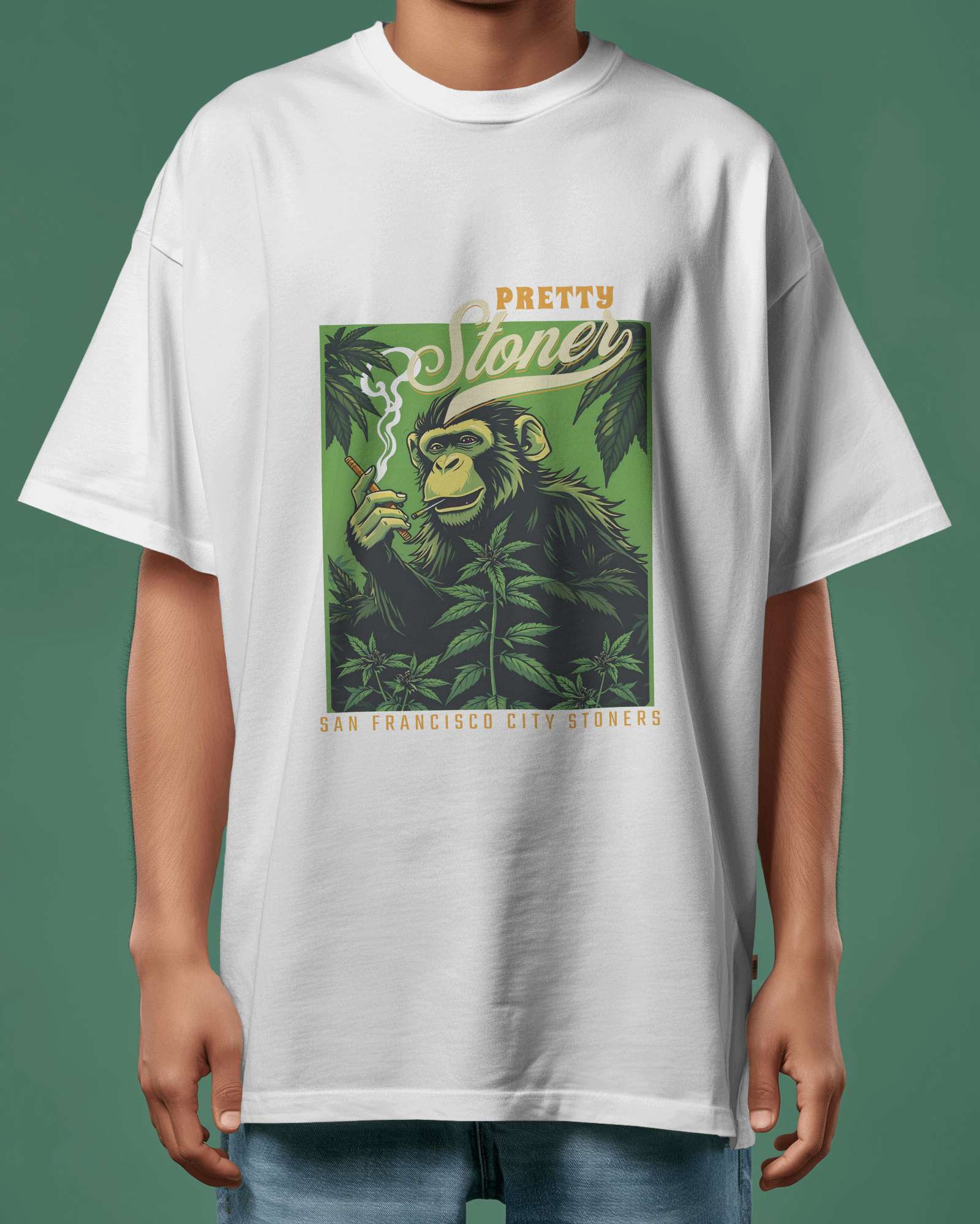 Pretty Stoner Oversized Tee