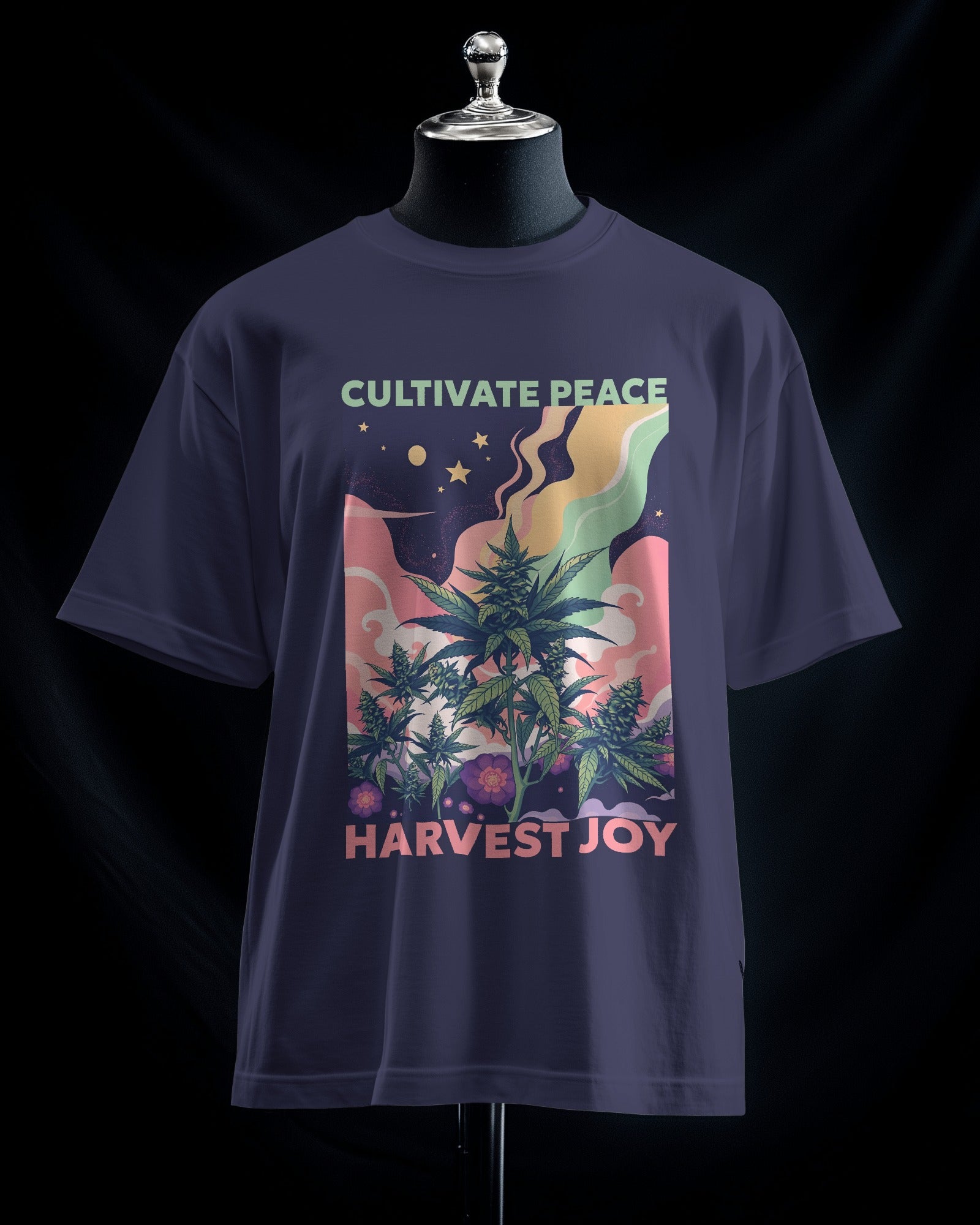 Cultivate Peace Oversized Tee