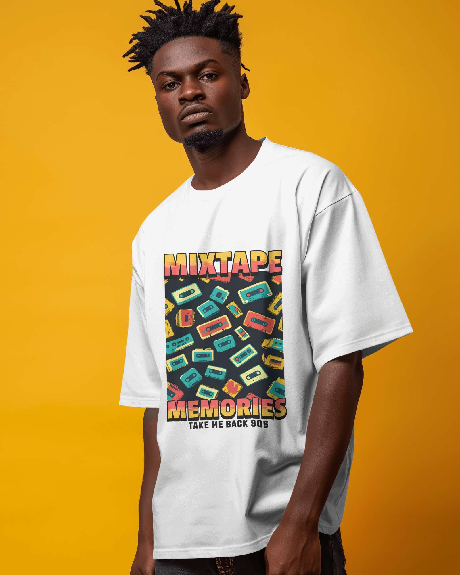 Mixtape Memories Oversized Tee