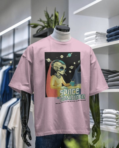 Space Wanderer Oversized Tee