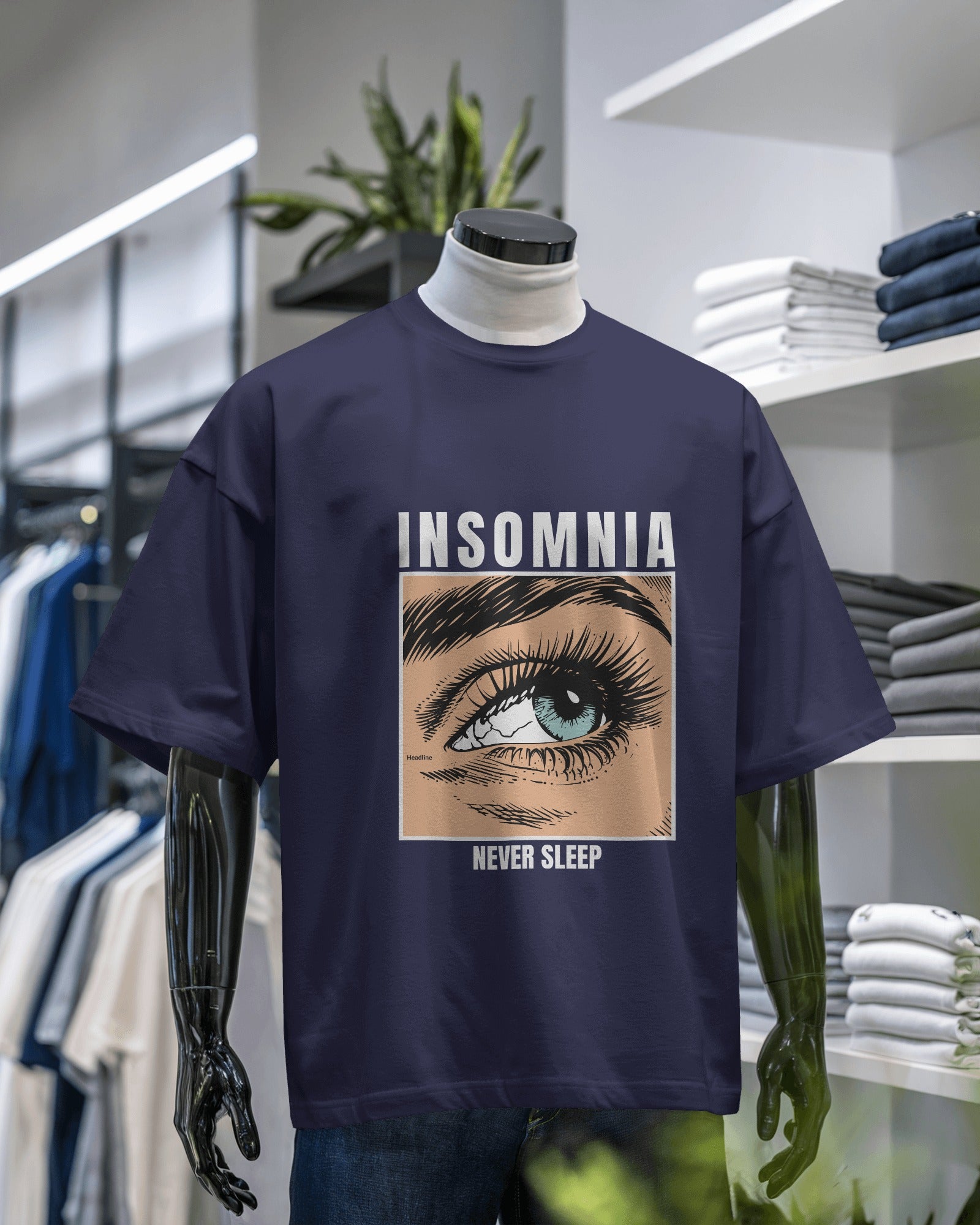 INSOMNIA Oversized Tee