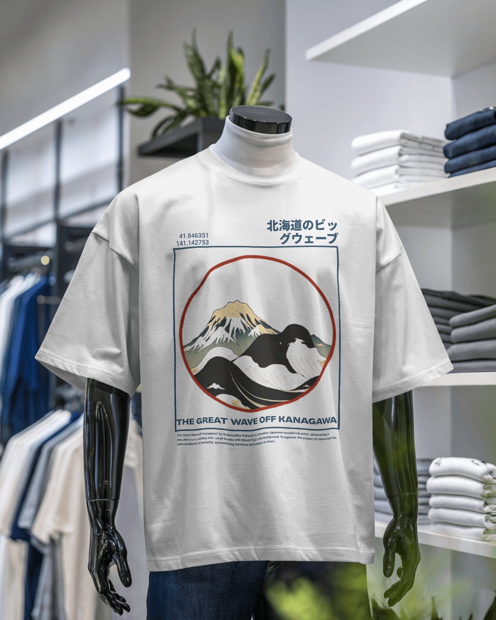 Kanagawa Oversized Tee