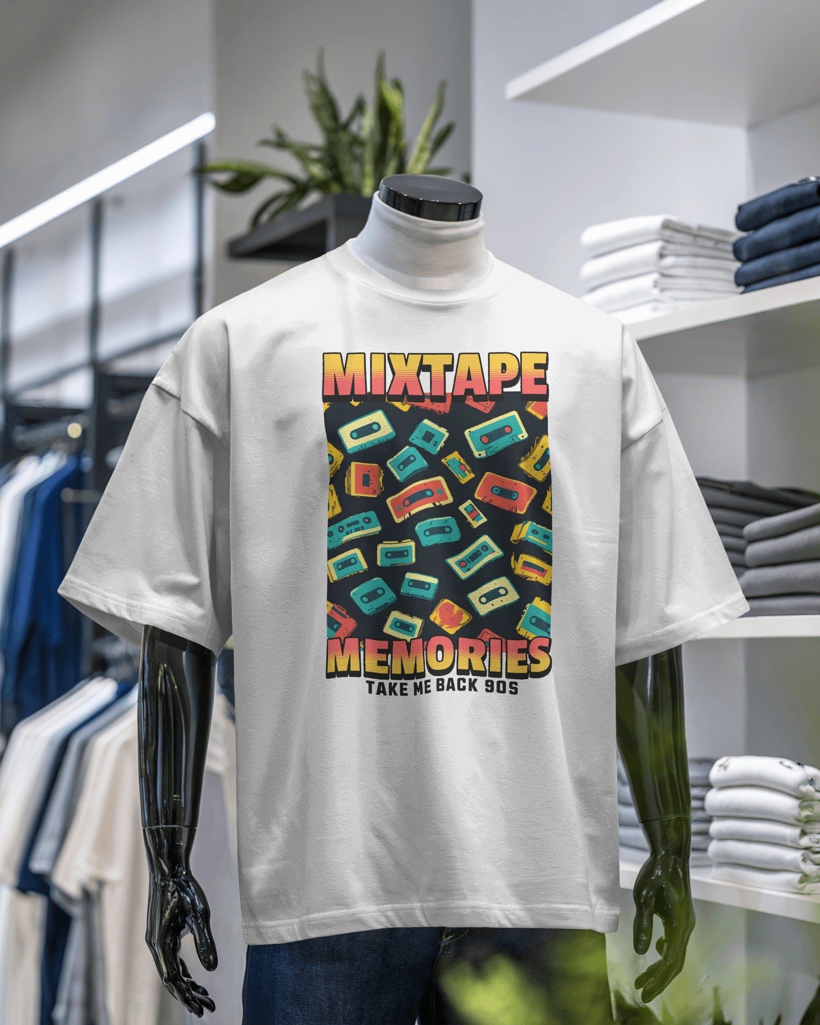 Mixtape Memories Oversized Tee