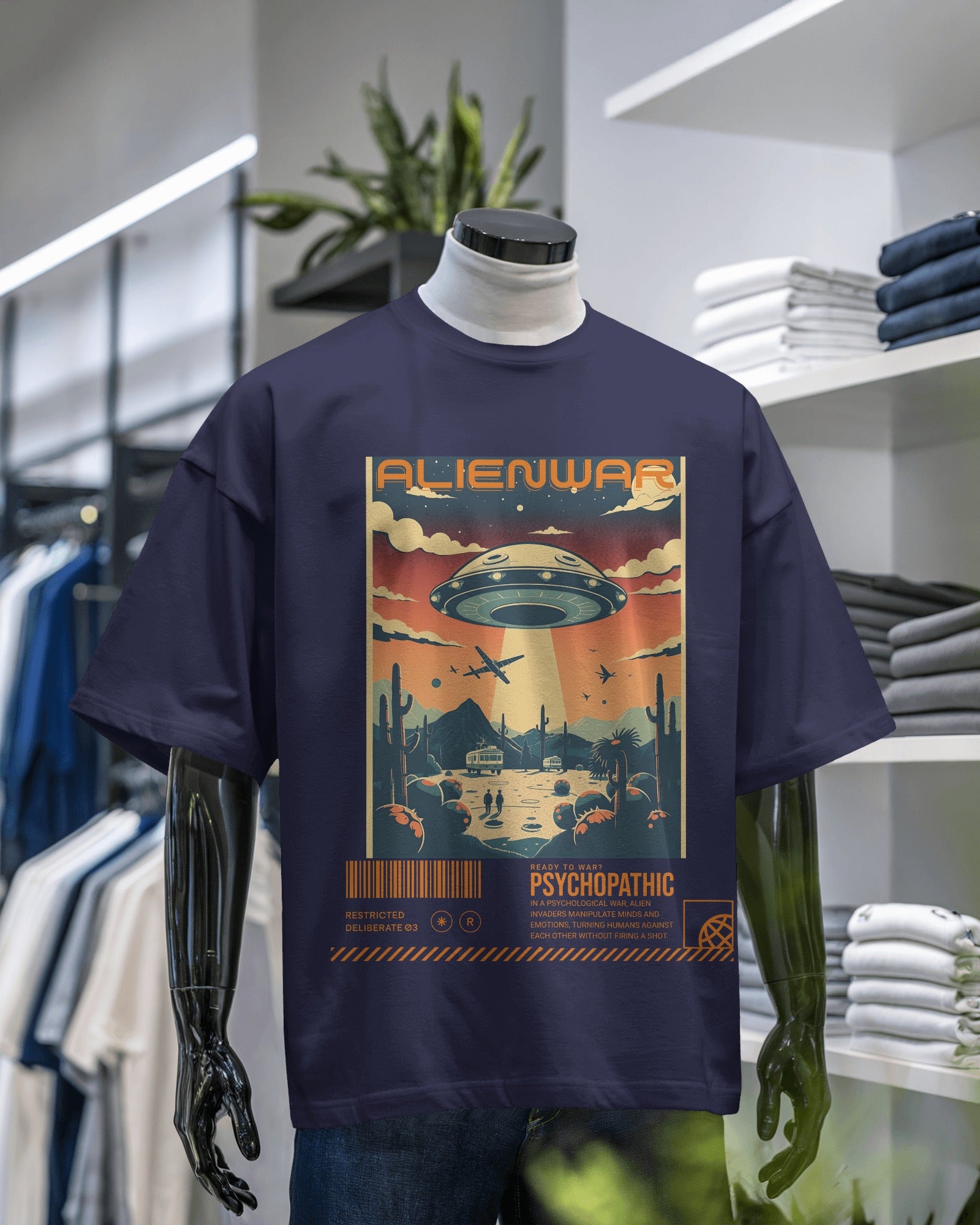 Alienwar Oversized Tee